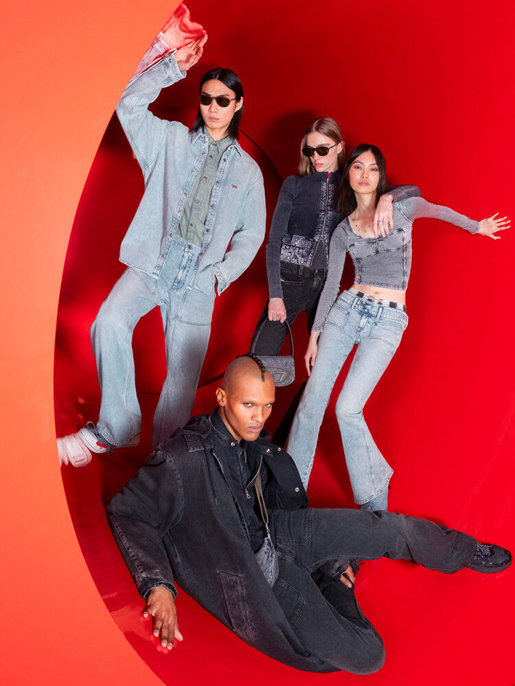 DIESEL logo top【人気商品】SS25 新作 ★ DIESEL】メンズ SS25 ランウェイ｜ディーゼル公式オンラインストア