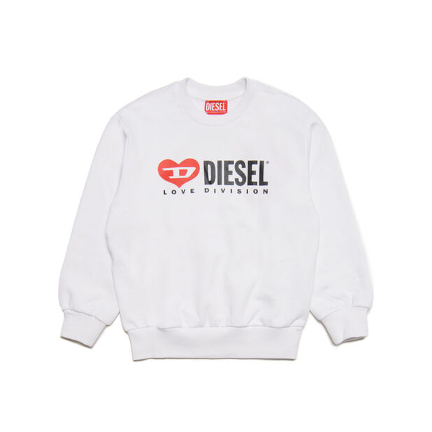 キッズ クルーネックスウェット ロゴ ハート