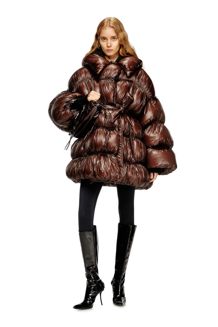 お値下げ♥DIESEL ディーゼル✨中綿ダウン W-ONY JACKET 楽天市場】☆DIESEL ディーゼル レディース☆光沢ナイロン 防風特殊