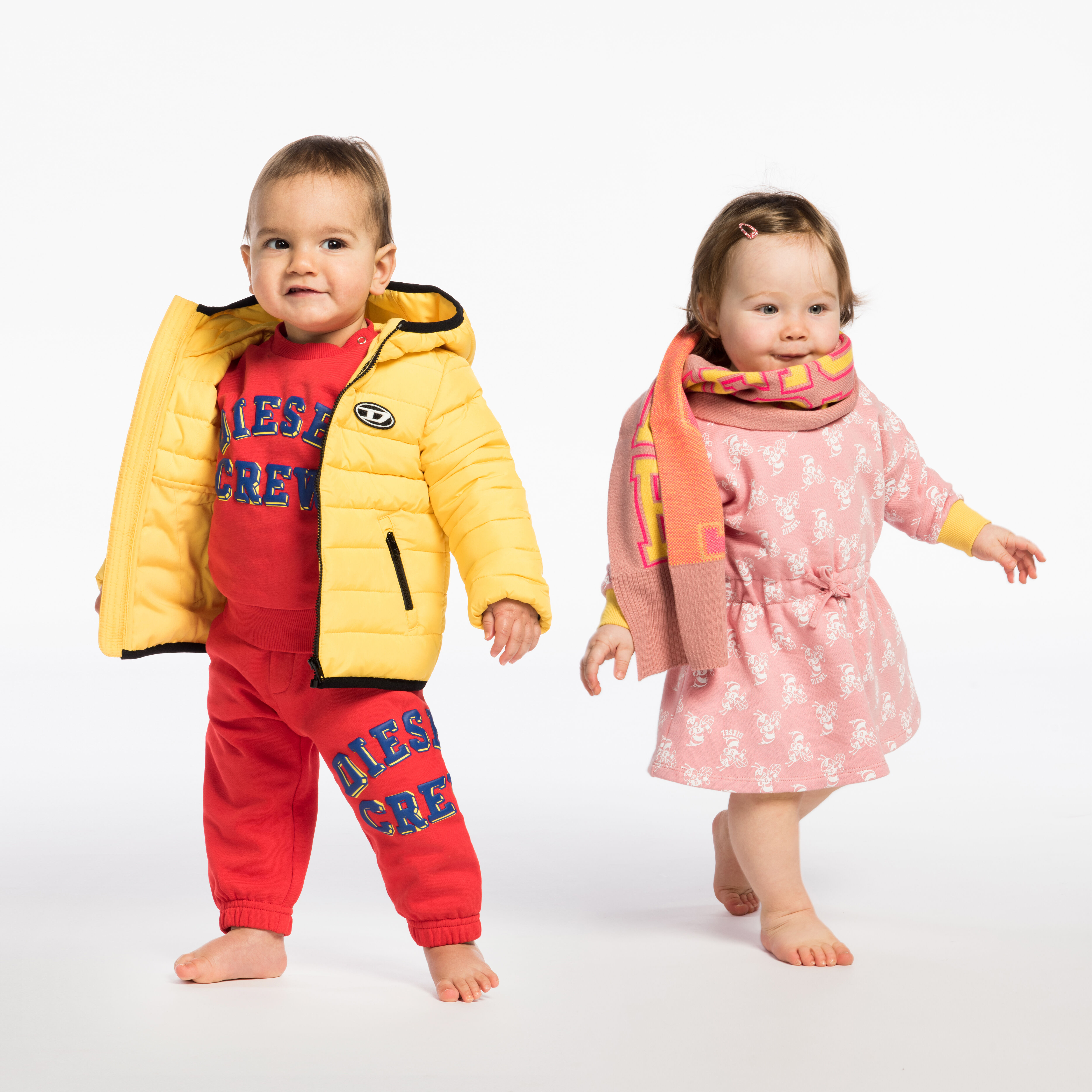 スポーツとカレッジをミックスさせたベビーコレクションが登場｜DIESEL KID NEWS｜ディーゼル（DIESEL）公式オンラインストア