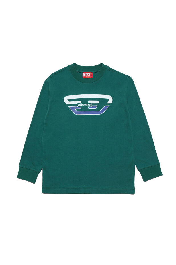 Tシャツ長袖ロゴ