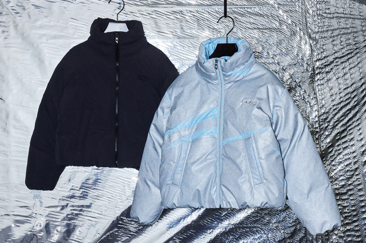 洗練されたデザイン DIESEL KID Jrolf ウィンタージャケット コート 4Y 