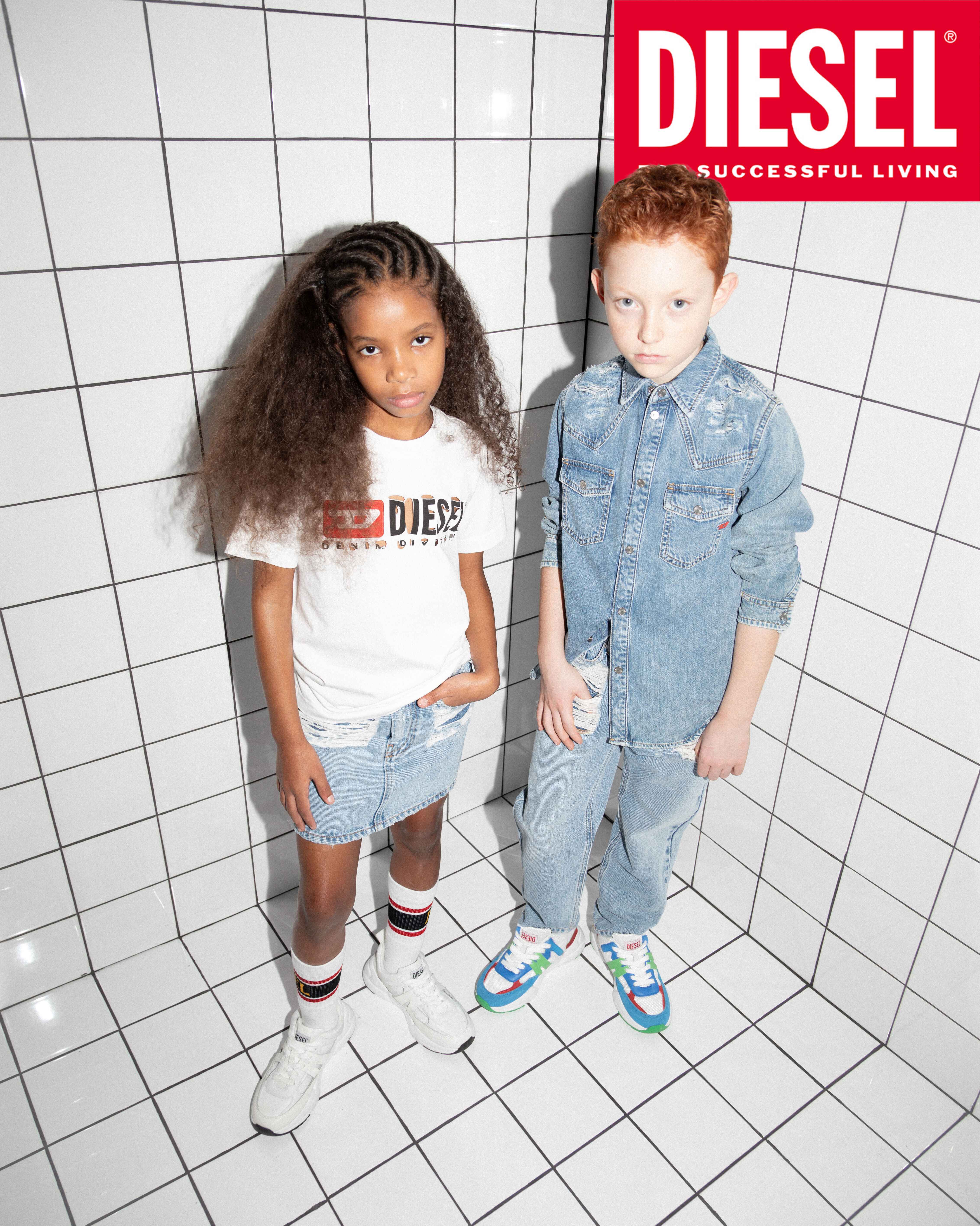 楽天市場】DIESEL ディーゼル キッズ ベビー デニム ジャンプ