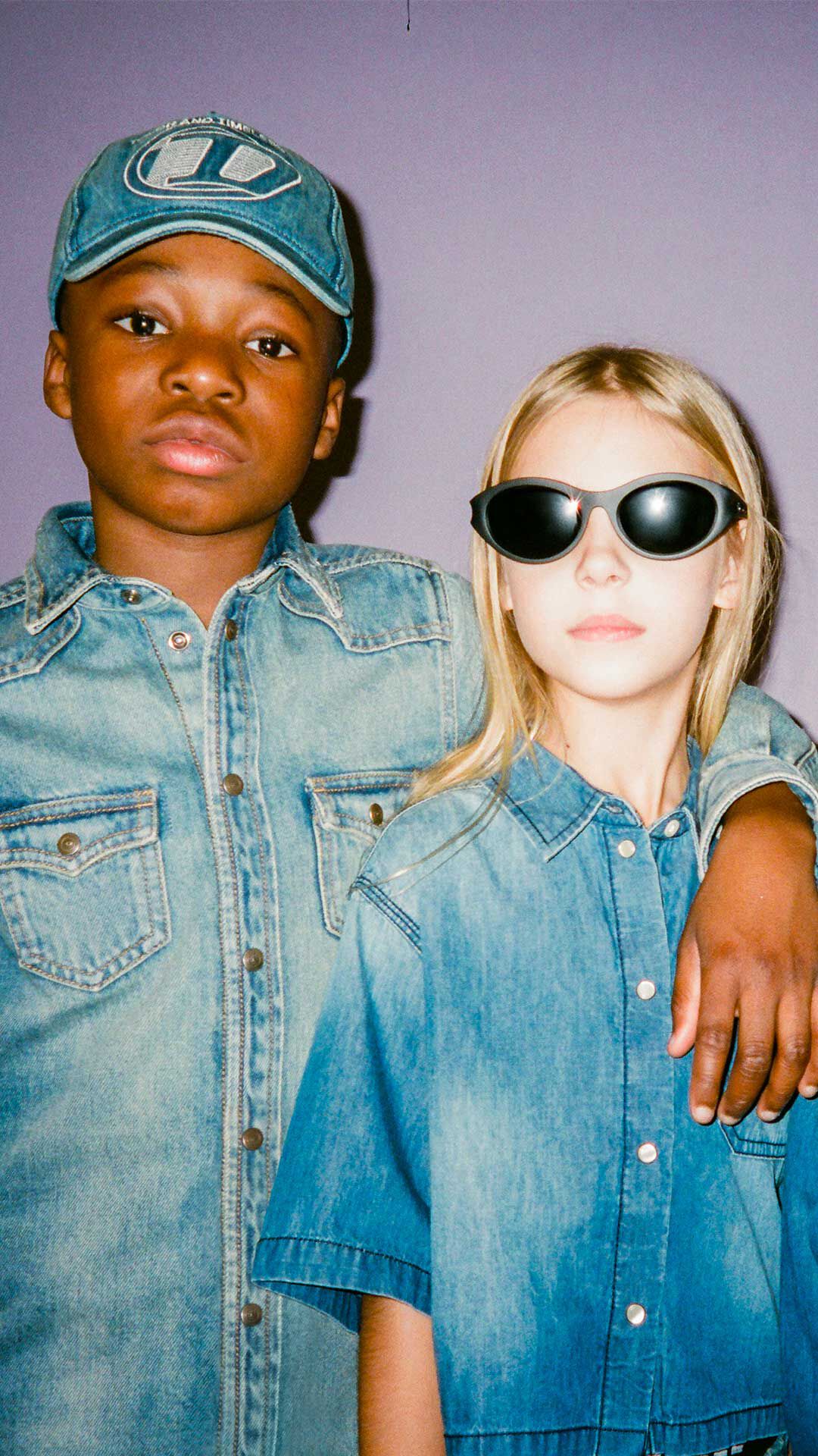 DIESEL kids 大人もOK 送料関税み♪大人もOK DIESEL ディーゼル デニム バッグ (DIESEL/子供