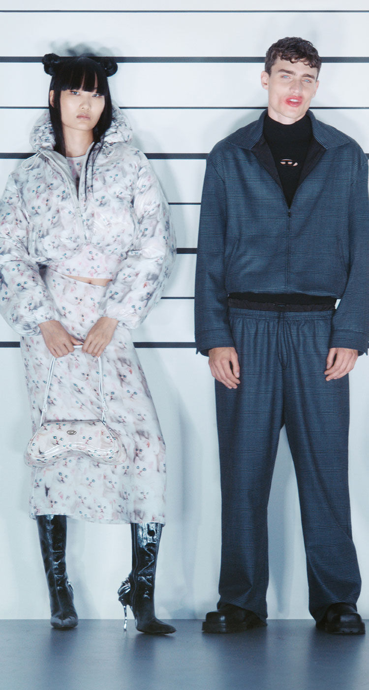 8/4迄特別値下げ　ディーゼル　タイムレス　定価125000円ライダース 正規取扱店 666 LEATHER WEAR LJM-10TF タイトフィット フロント