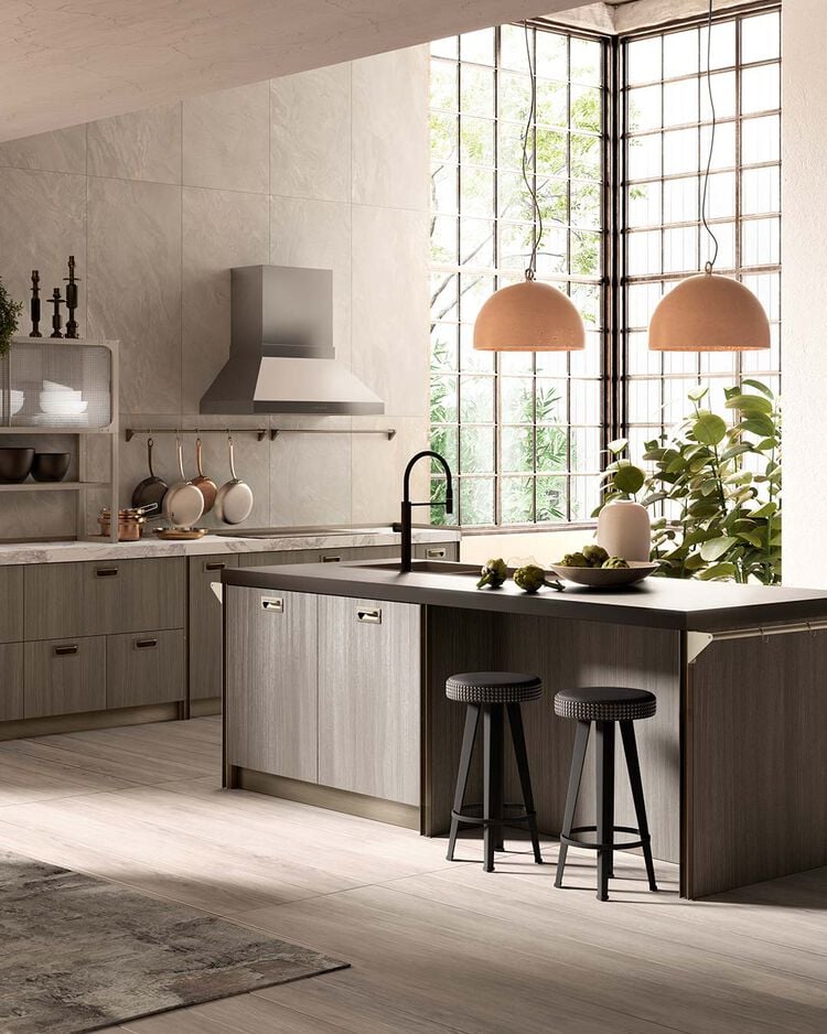 Diesel Living: Kitchens in partnership with Scavolini