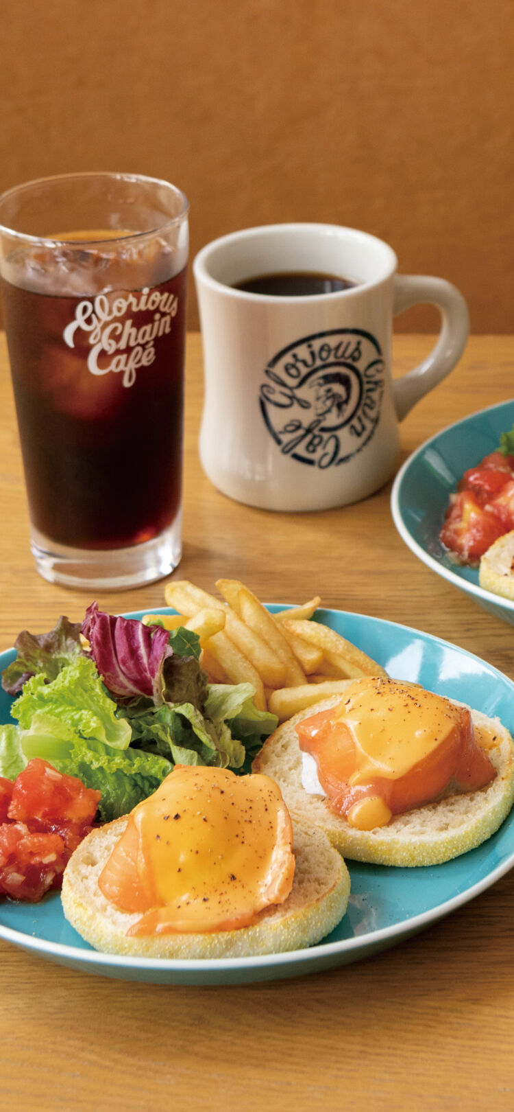 稀少【2店舗限定】DIESEL／Glorious Chain Café エプロン 超激レア‼️【2店舗限定】DIESEL／Glorious Chain Café