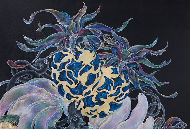 ダラコマタ 絵画 HAMADARAKA「EDENDORDORADO」｜DIESEL ART GALLERY｜ディーゼル