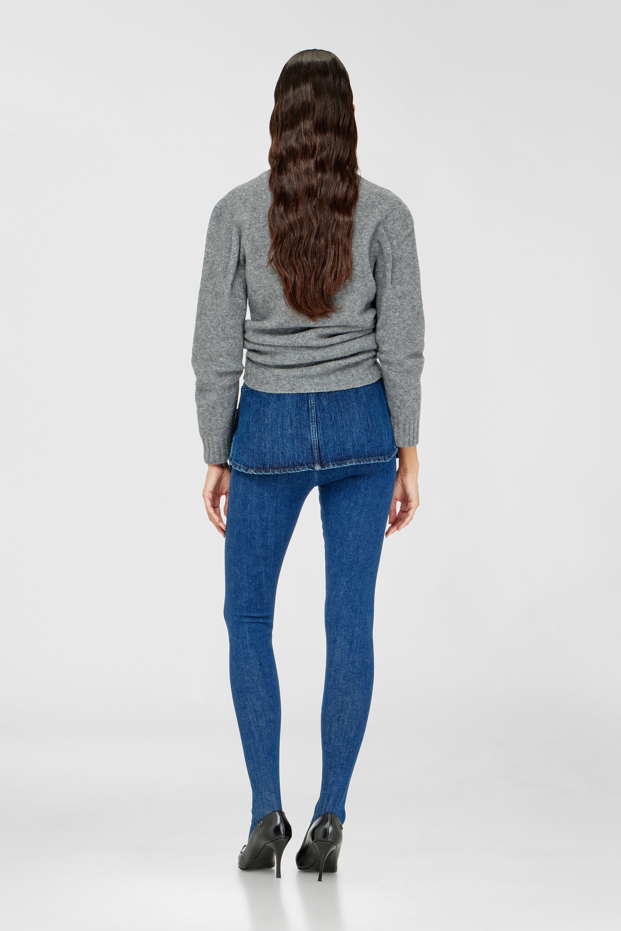 Diesel - Female's Skinny Jeans D-Spika 09R31, ダークブルー - 3
