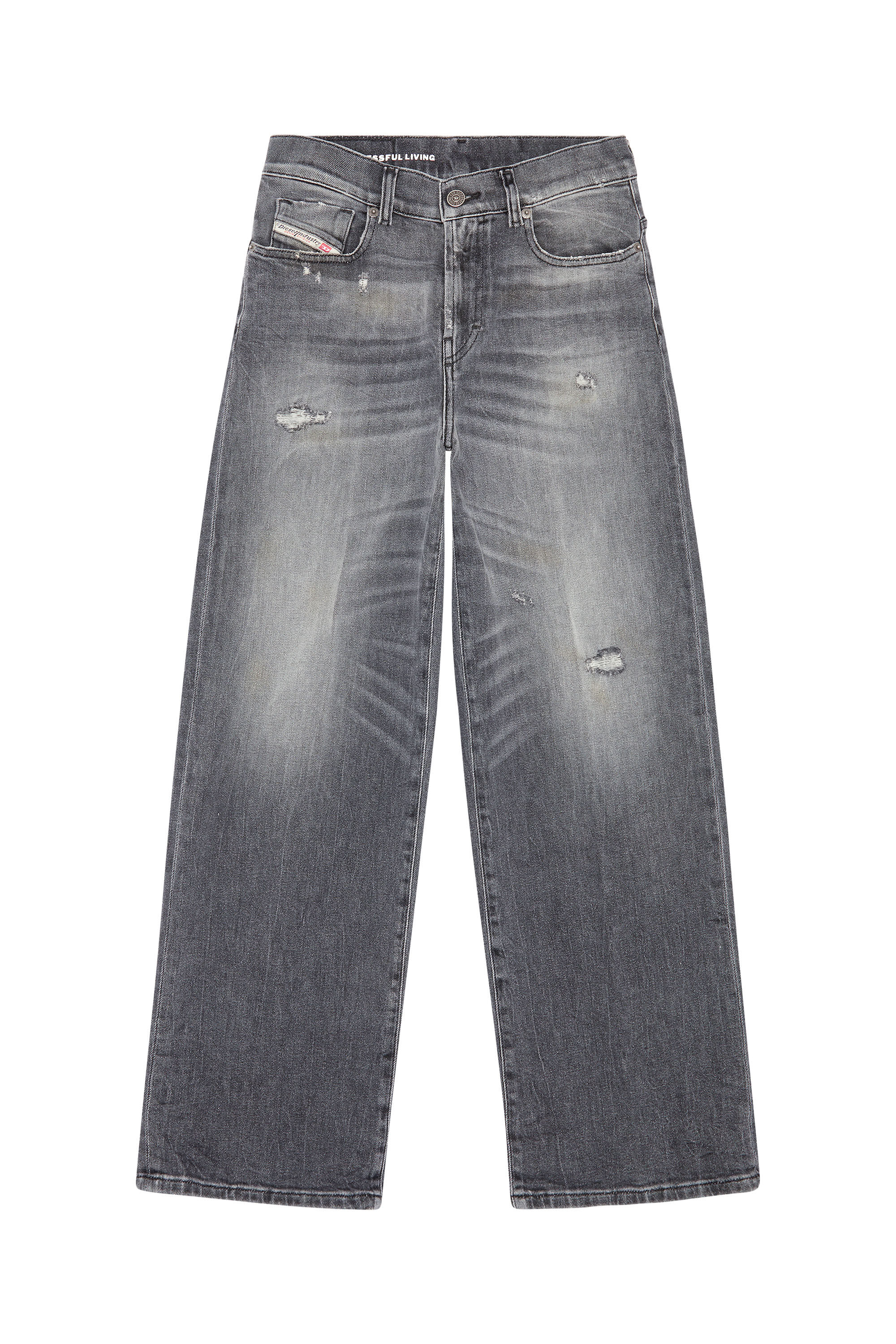 Diesel - Bootcut and Flare Jeans 2000 Widee 09G21, ブラック/ダークグレー - Image 2