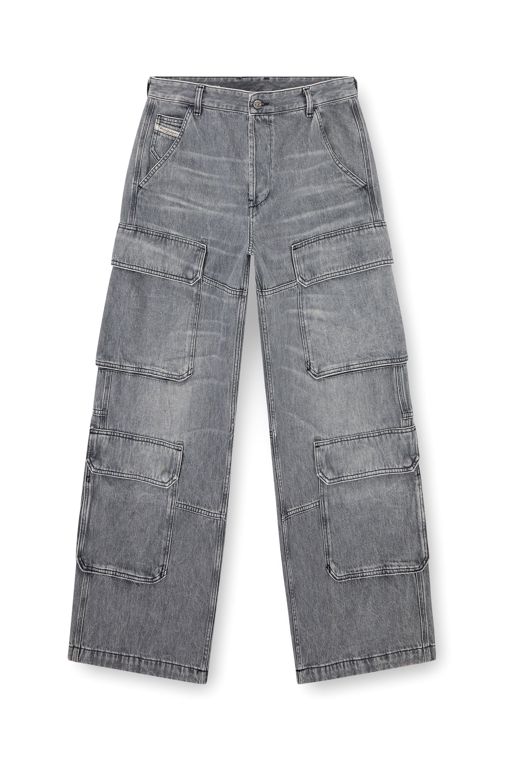 Relaxed Jeans - D-Touch | グレー | メンズ | DIESEL