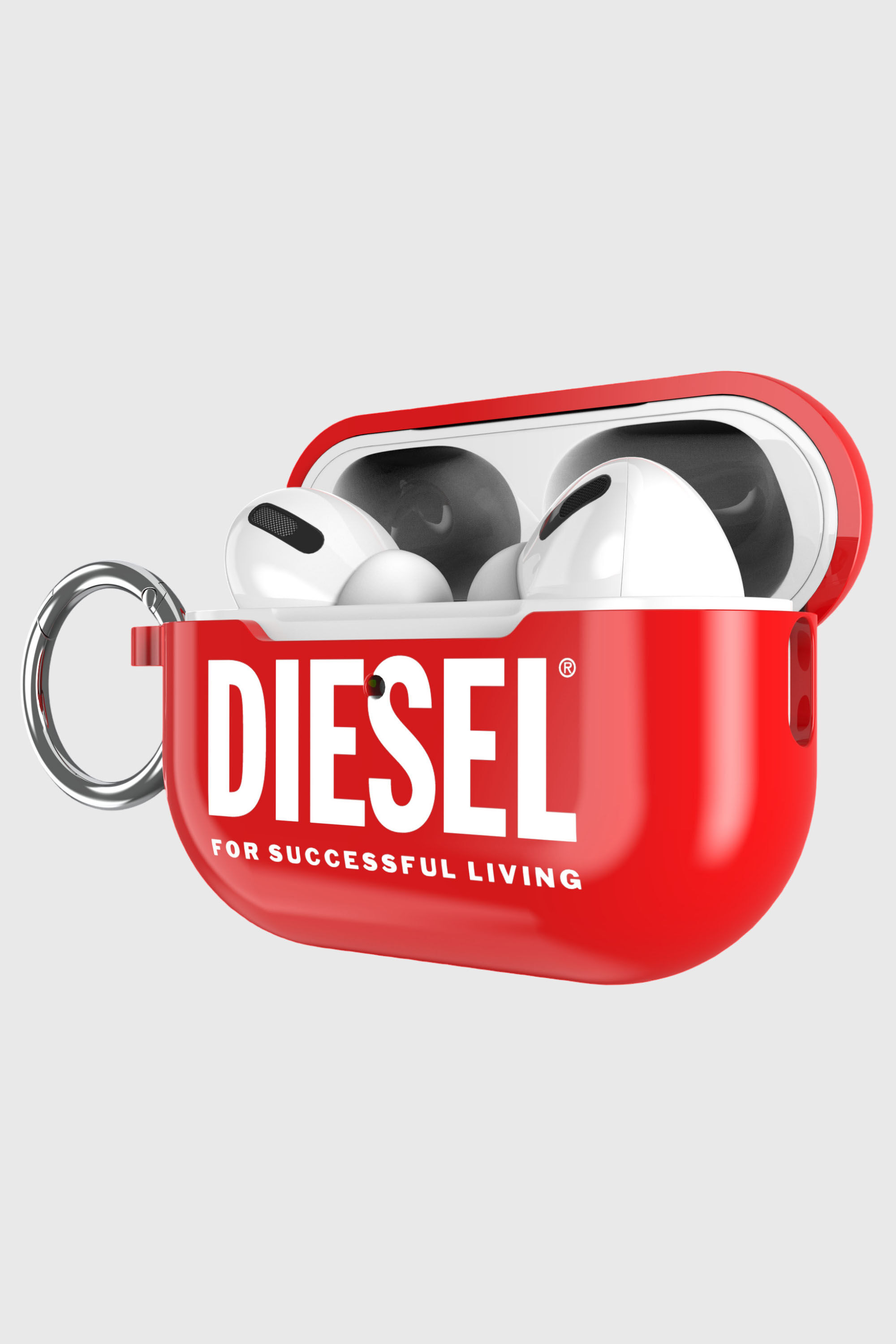 Diesel - 60066 AOP CASE, Unisex's AirPods Pro / Pro 2 in レッド - 3