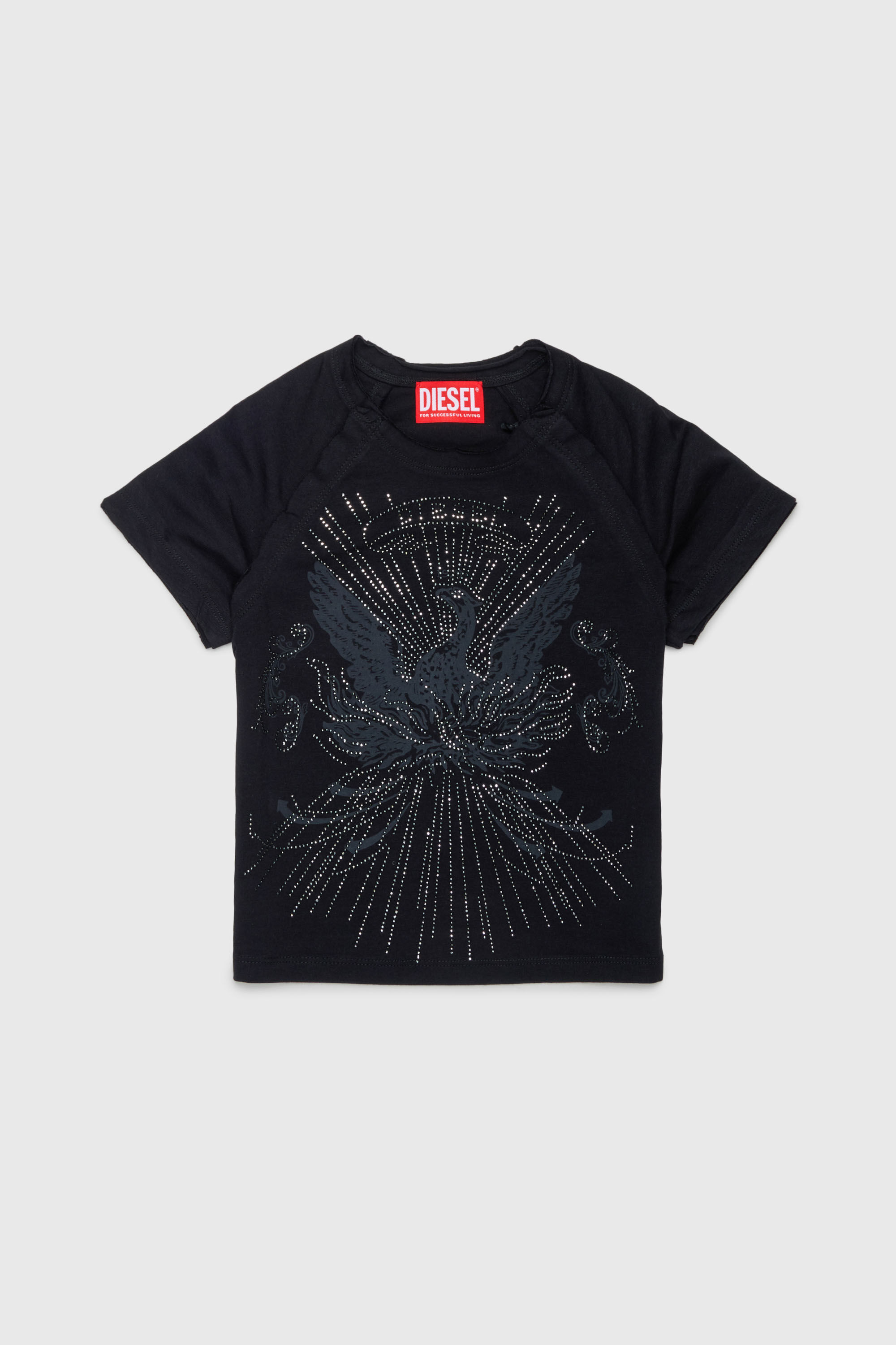 Diesel - TAROWEENA, Female's Tシャツ in ブラック - 1