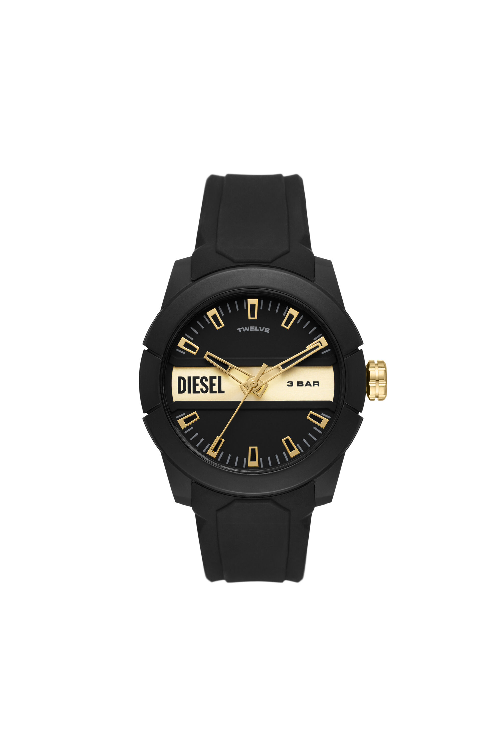 Diesel - DZ1997, Unisex's ユニセックス ウォッチ アナログ in ブラック - 1