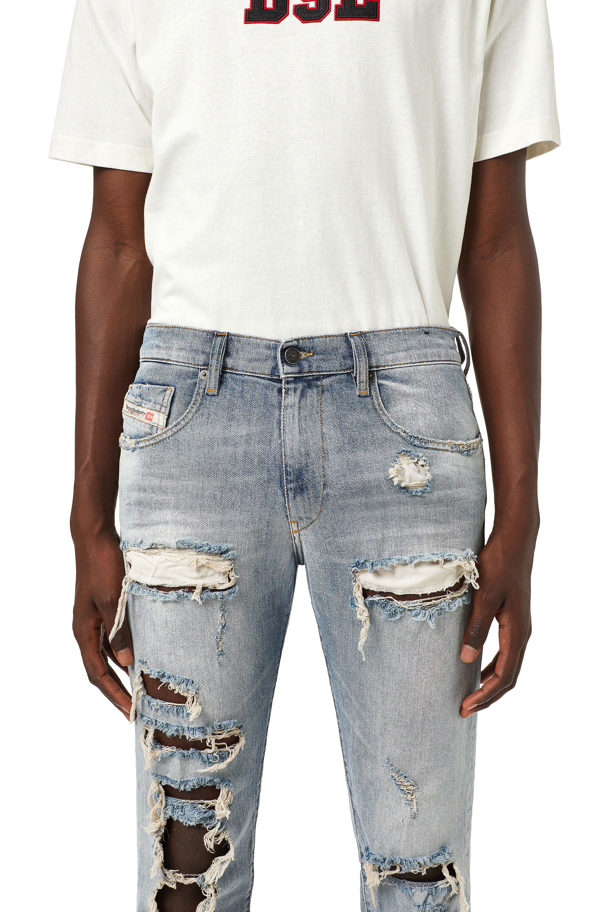 Diesel - 2019 D-Strukt 09B40 Slim Jeans,  - Image 4