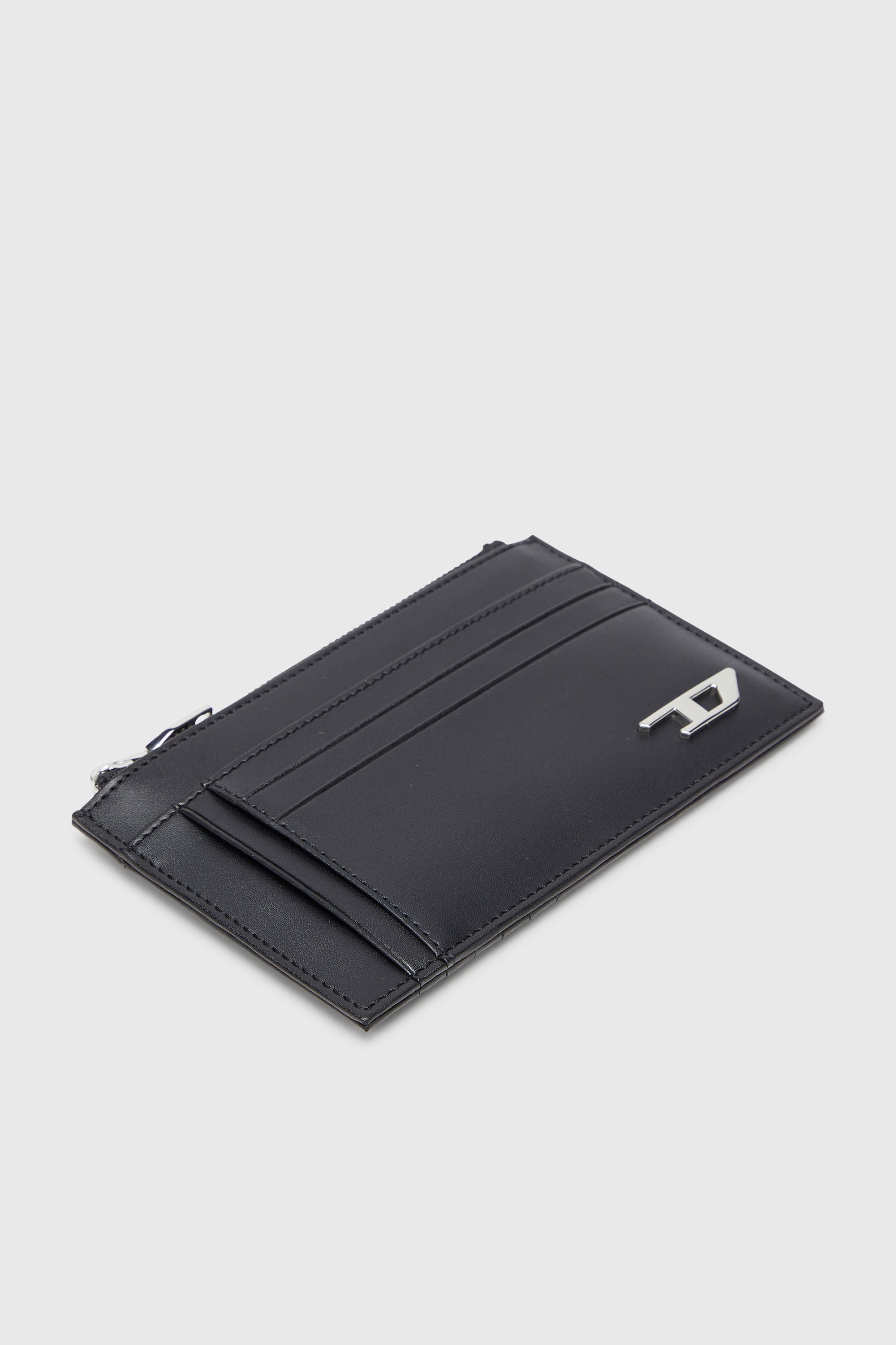 Diesel - D-LOGO 2.0 CARD CASE VI, Male's フラグメントケース in ブラック - 4