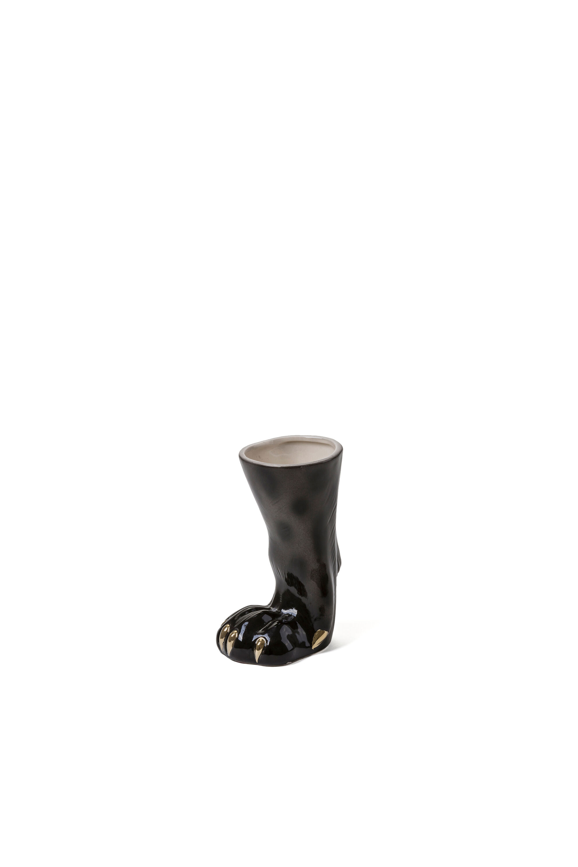 Diesel - 11081 Party Animal, Unisex's Leopard Dolomite Vase/Glass in ブラウン - 3