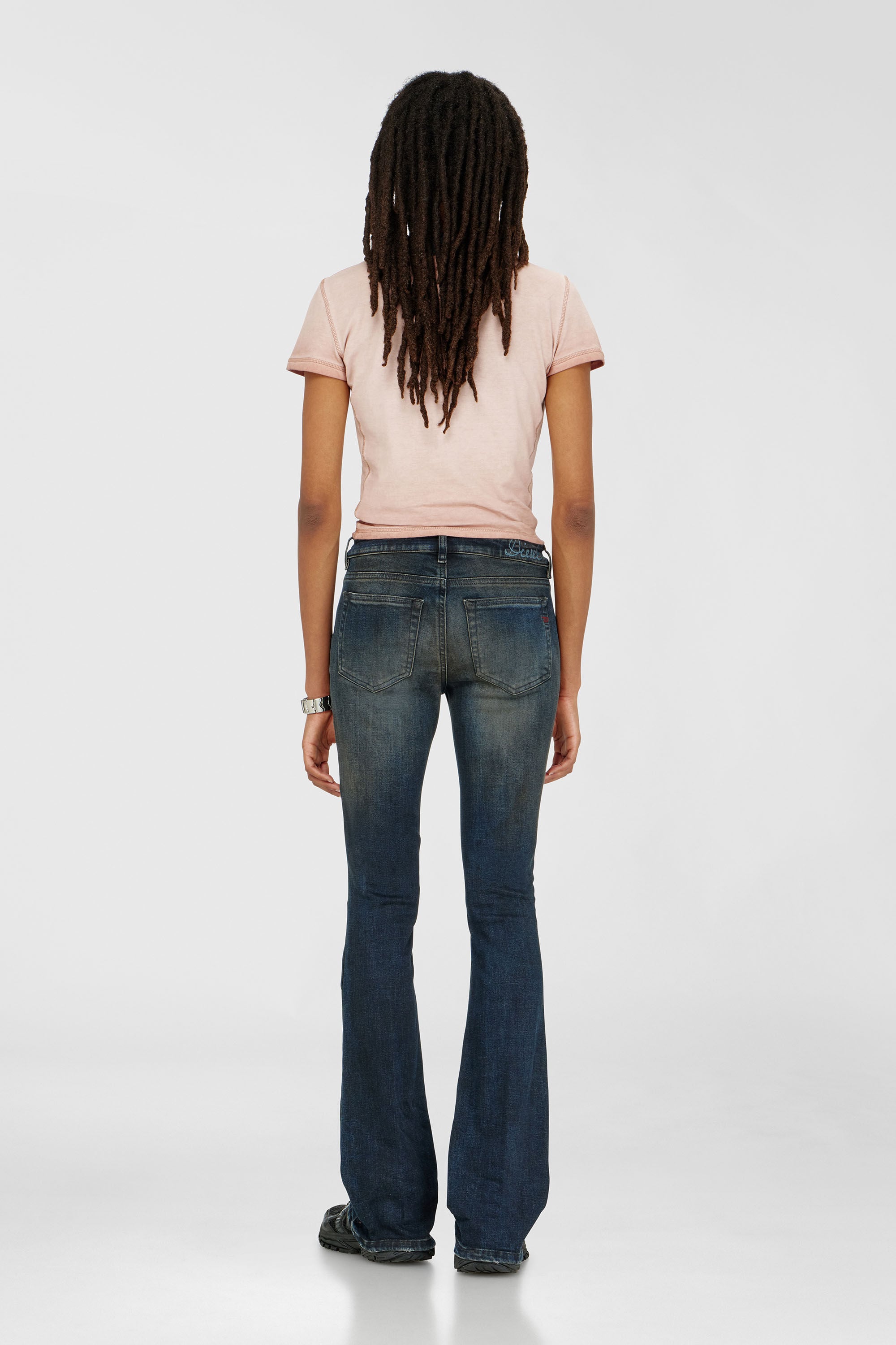Diesel - Female's Bootcut Jeans 1969 D-Ebbey 09P69, ダークブルー - 3