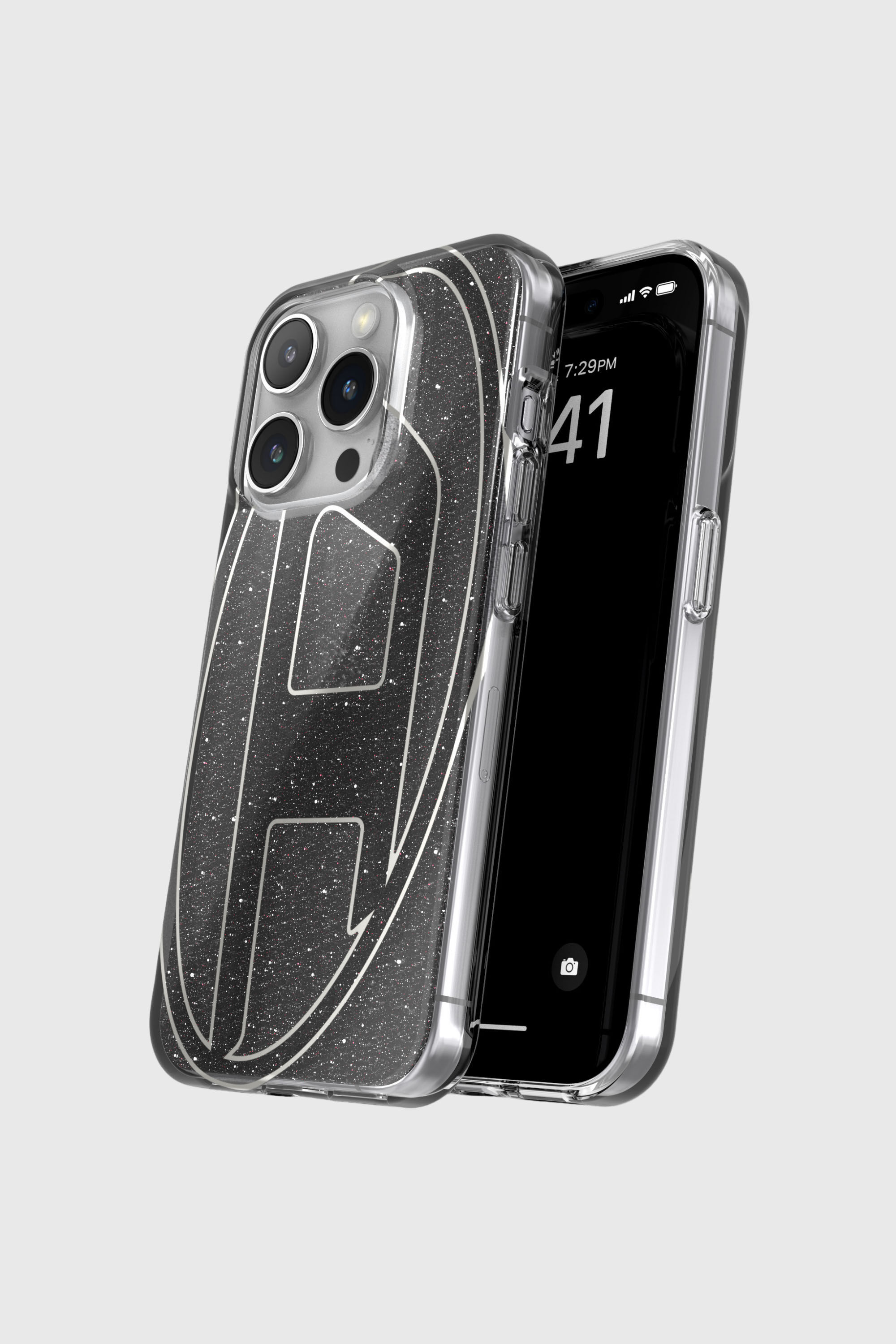 Diesel - 60024 AOP CASE, Unisex's iPhone 15 Pro in ブラック - 4