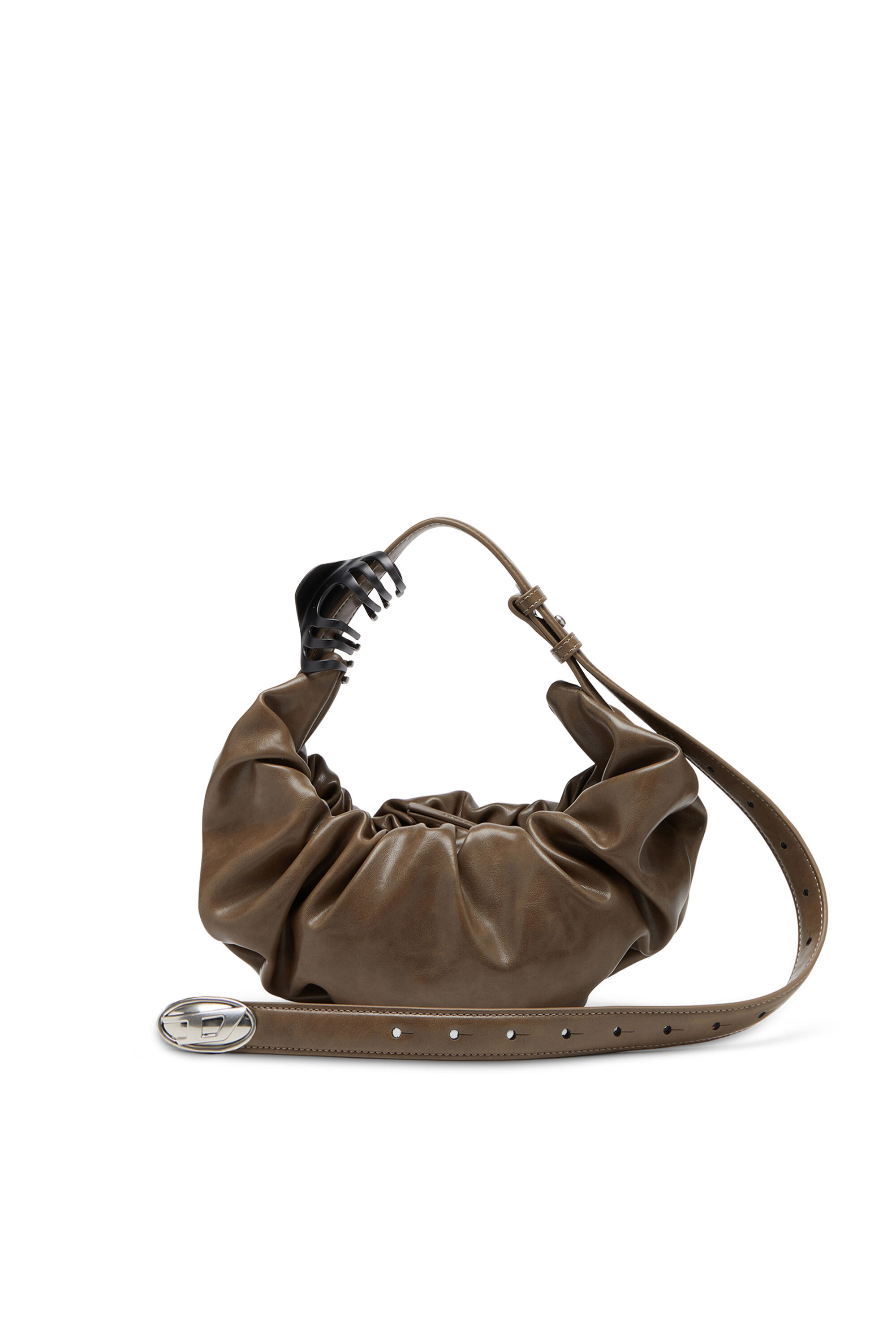 ディーゼル DIESEL ボディバッグ　y2k ブラウン DIESEL ディーゼル トートバッグ ハンド ブラウン レザー y2k