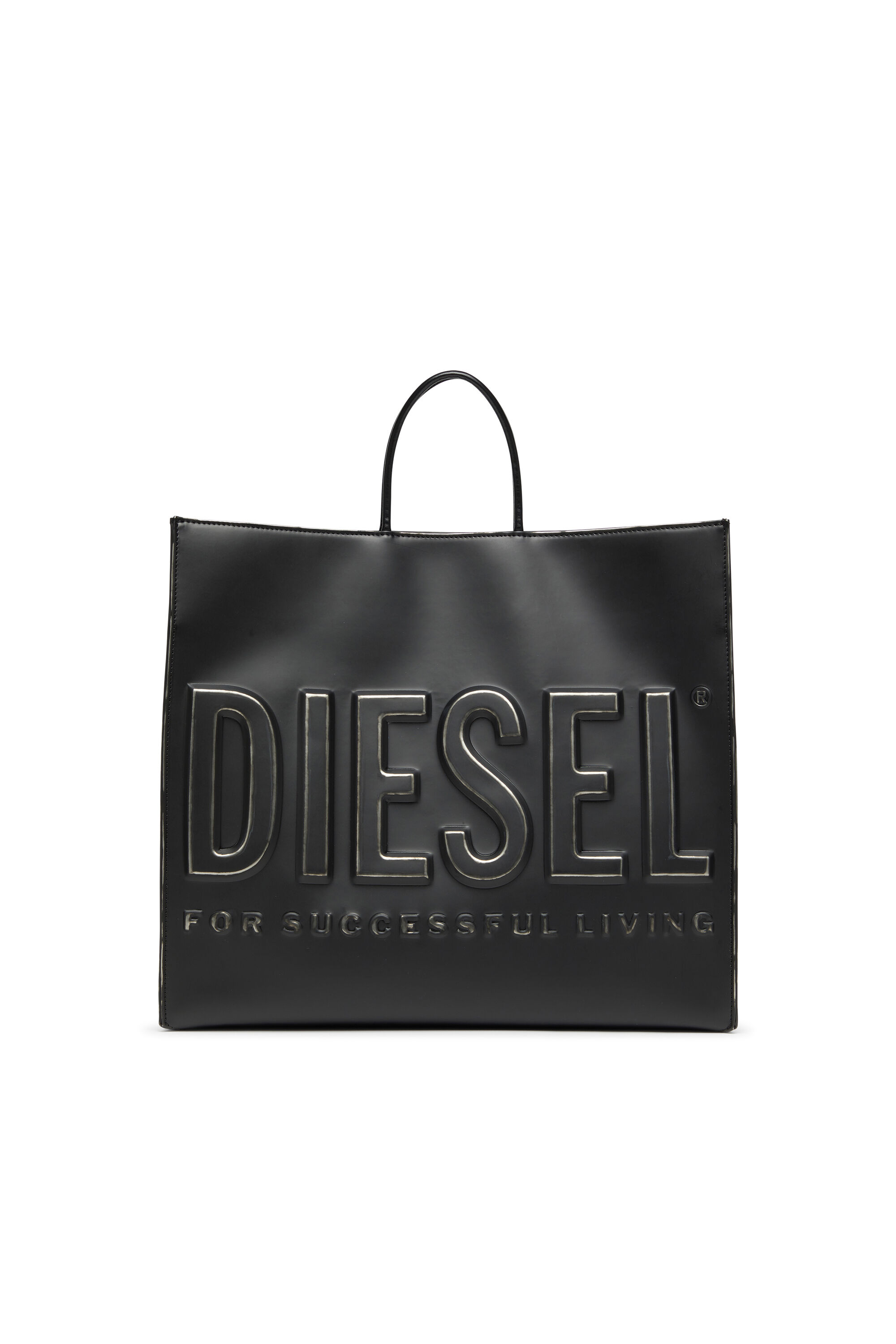 DSL 3D TOTE EW X トートバッグ｜ブラック｜ウィメンズ｜DIESEL