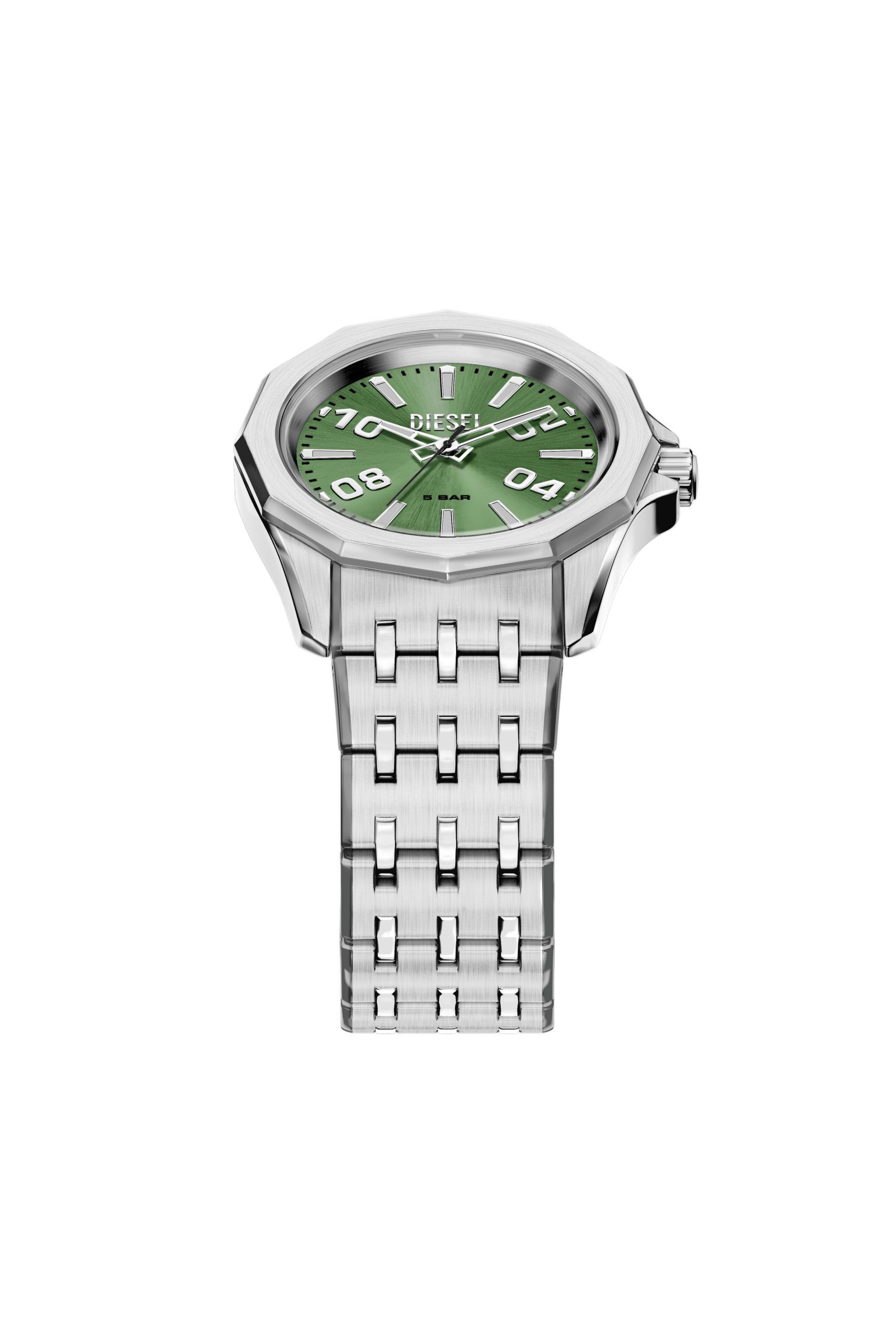 DZ2237 WATCH Stinger stainless steel watch｜シルバー｜メンズ｜DIESEL