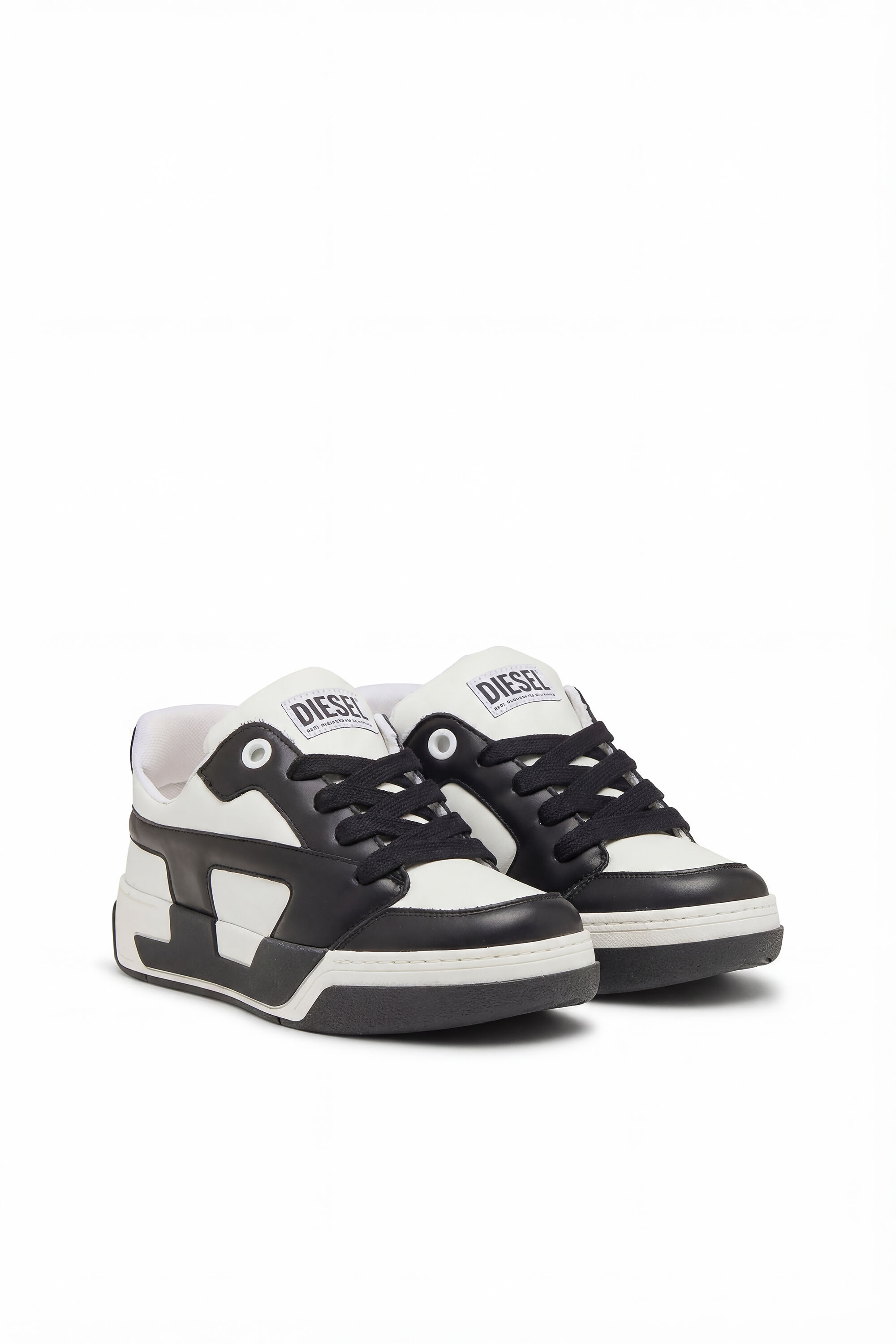 Diesel - S-D-OLLIE LOW W, Female's ローカットスニーカー in ホワイト/ブラック - 2