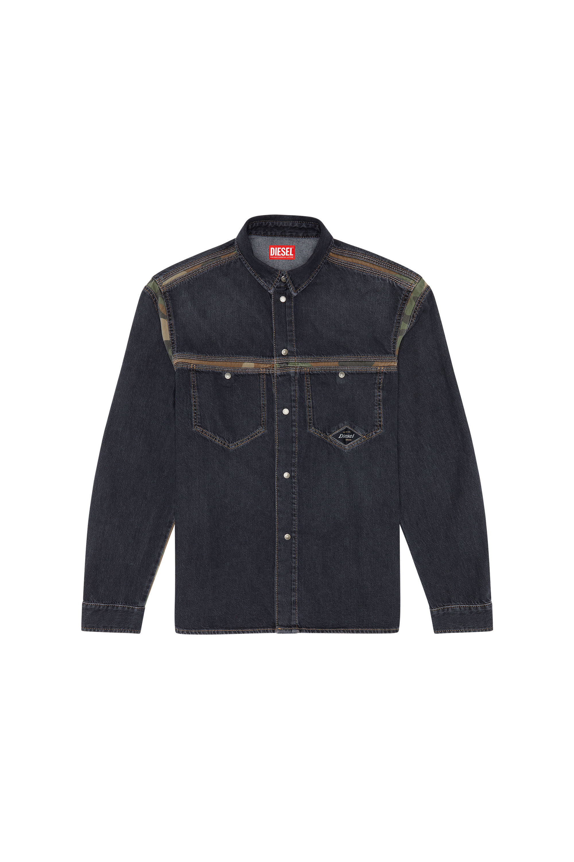 D-HOR-FS（UNISEX）: デニムシャツ｜ディーゼル（DIESEL）公式 
