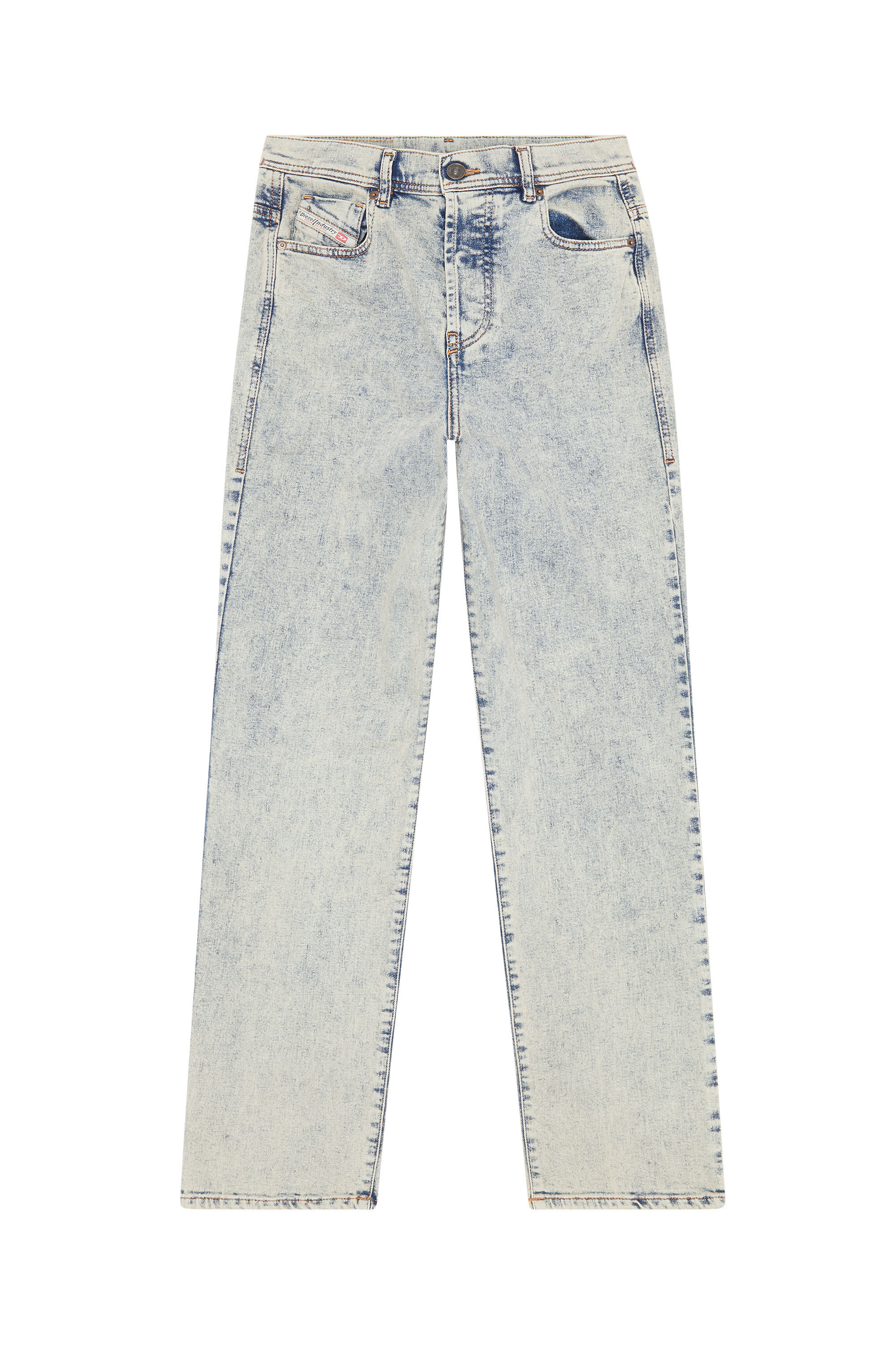 Diesel - Straight Jeans 1956 D-Tulip 09F12, ミディアムブルー - Image 2