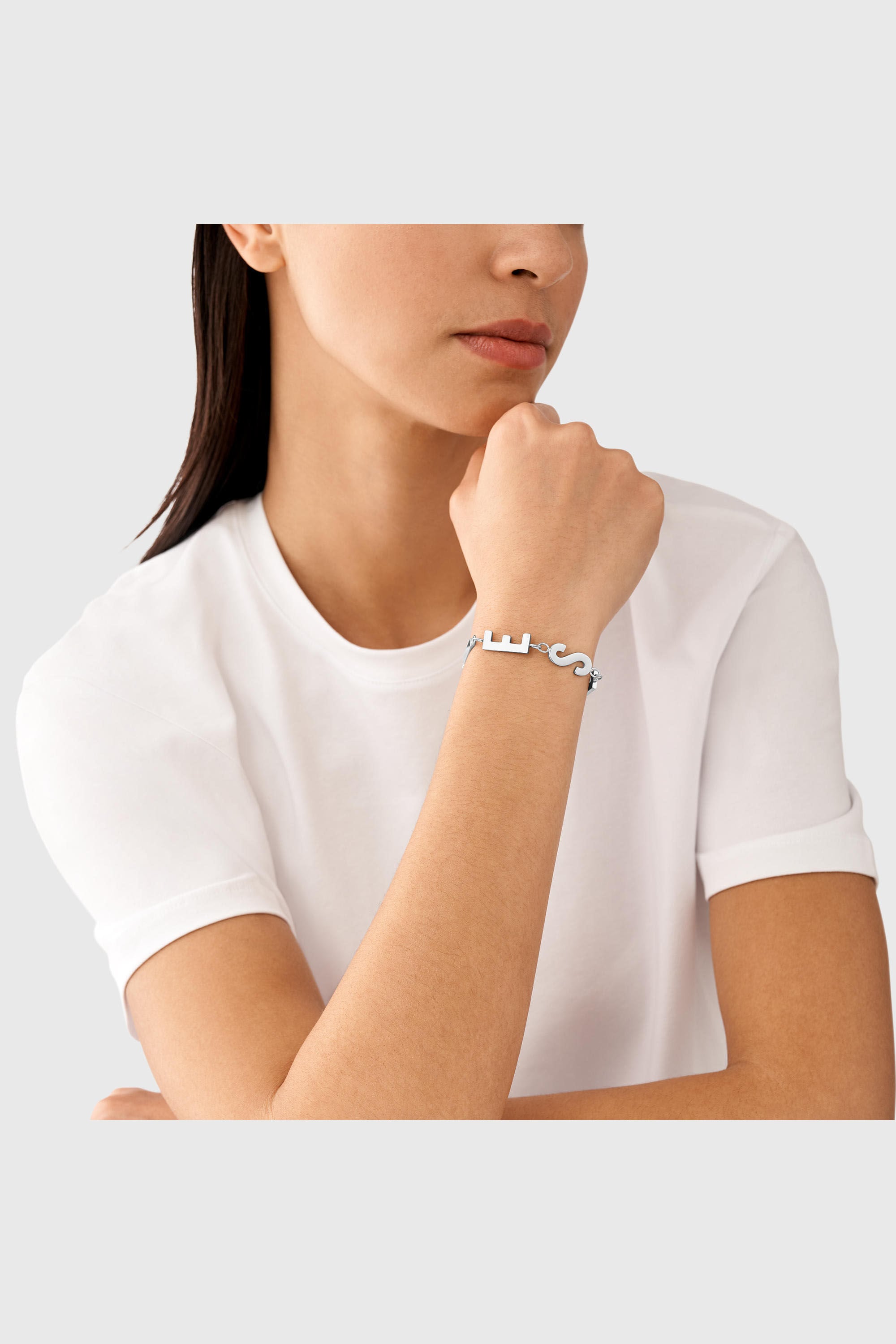Diesel - DX1490, Unisex's ブレスレット in シルバー - 3