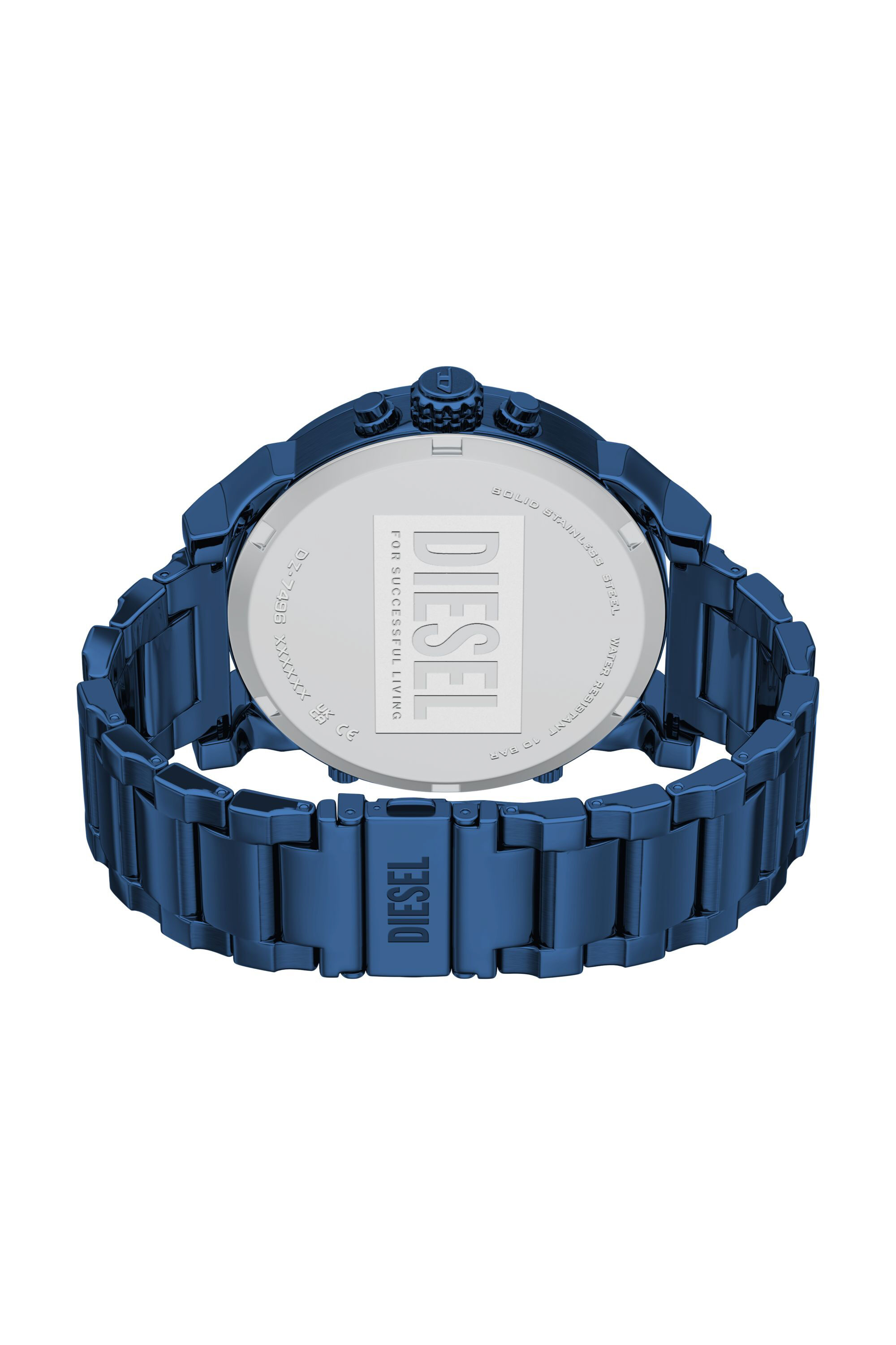 DZ7496 WATCH Mr. Daddy 2.0 Blue Stainless Steel Watch｜ブルー