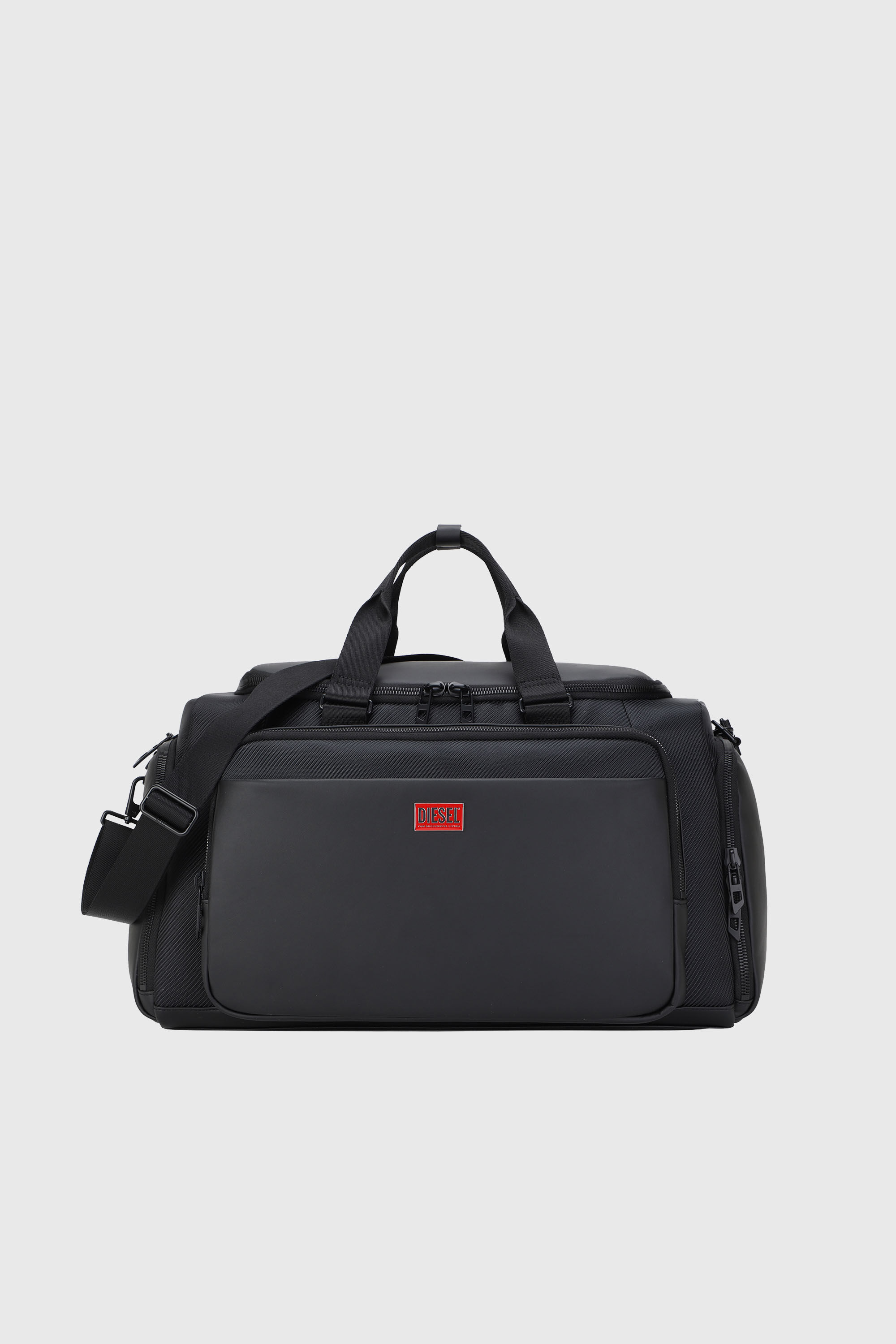 Diesel - DIESEL CARBON FIBER DUFFLE-BLACK DSB002, Unisex's Pratical business duffle bag in ブラック - 1
