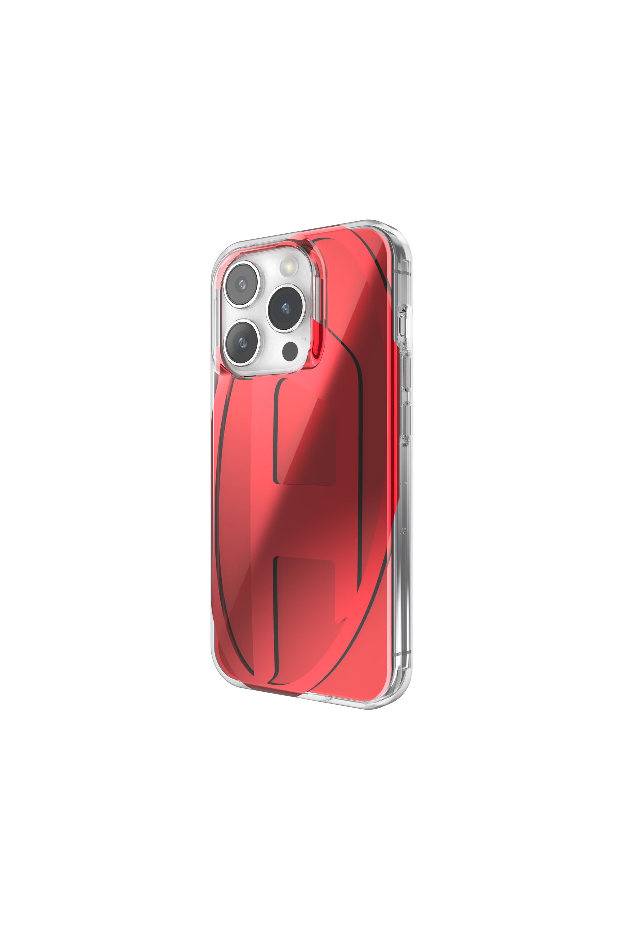 Diesel - 60044 AOP CASE, Unisex's iPhone 15 Pro in レッド - 4