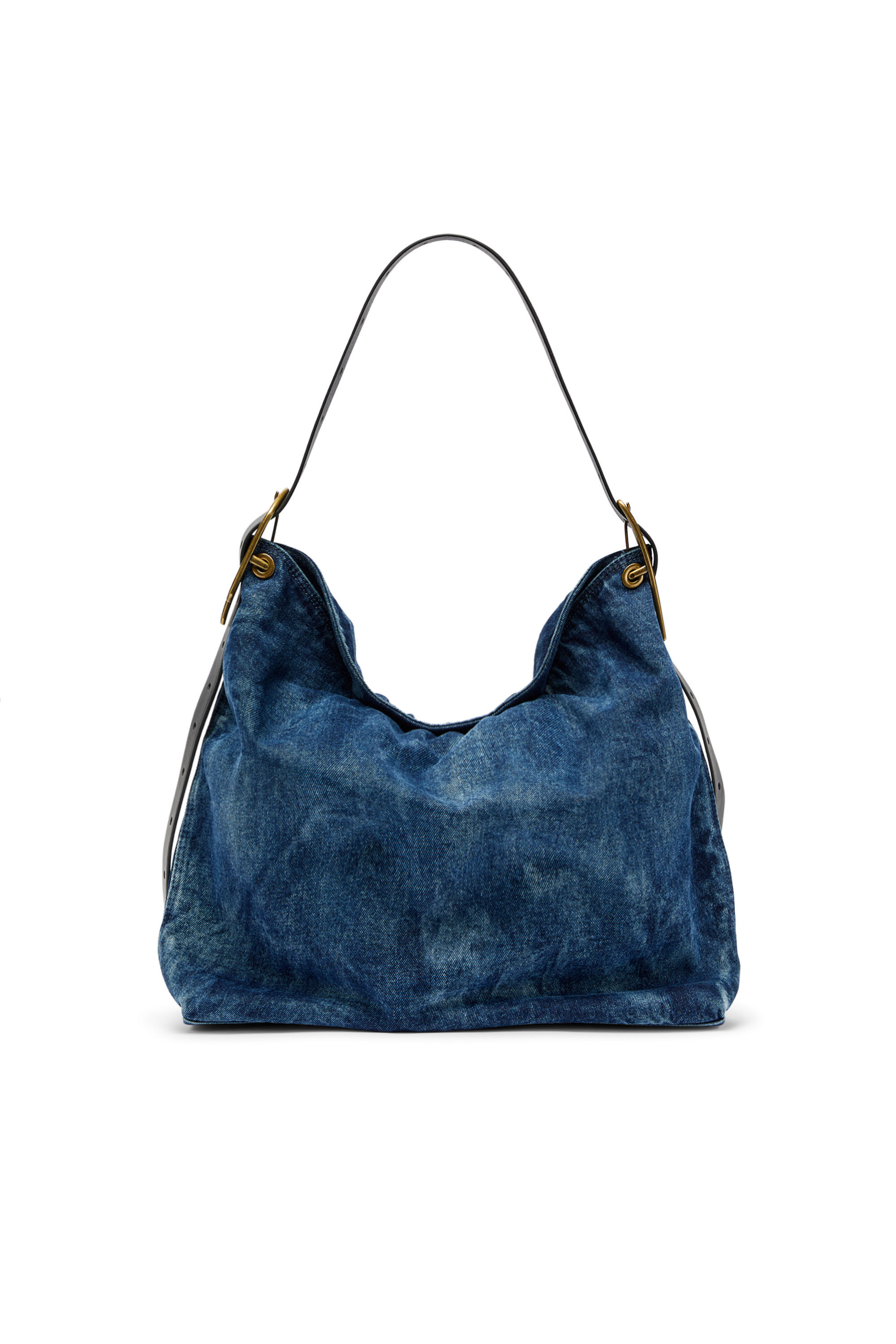 D-LINE HOBO ホーボーバッグ｜ブルー｜ウィメンズ｜DIESEL