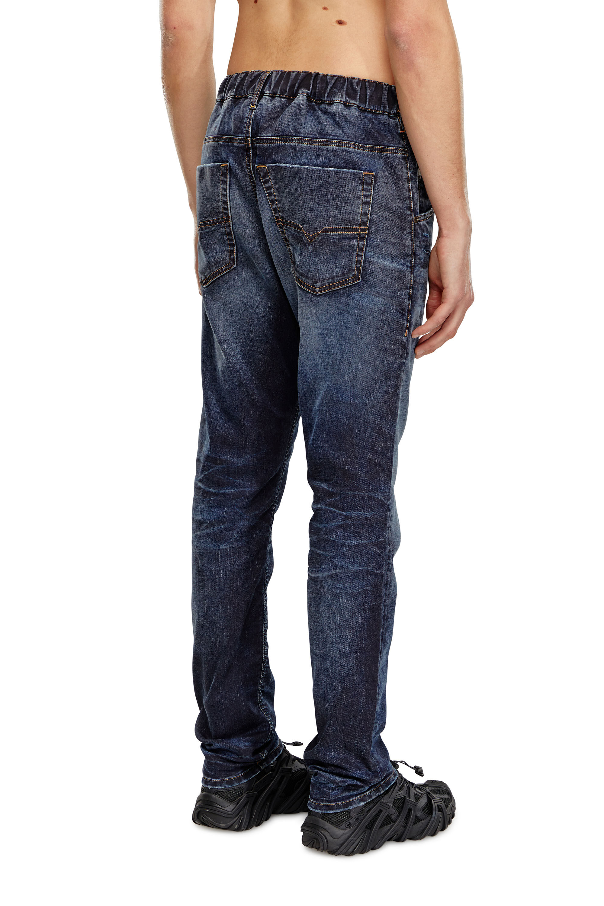 Diesel - Male's Regular 2030 D-Krooley Joggjeans® 09I18, ダークブルー - 3