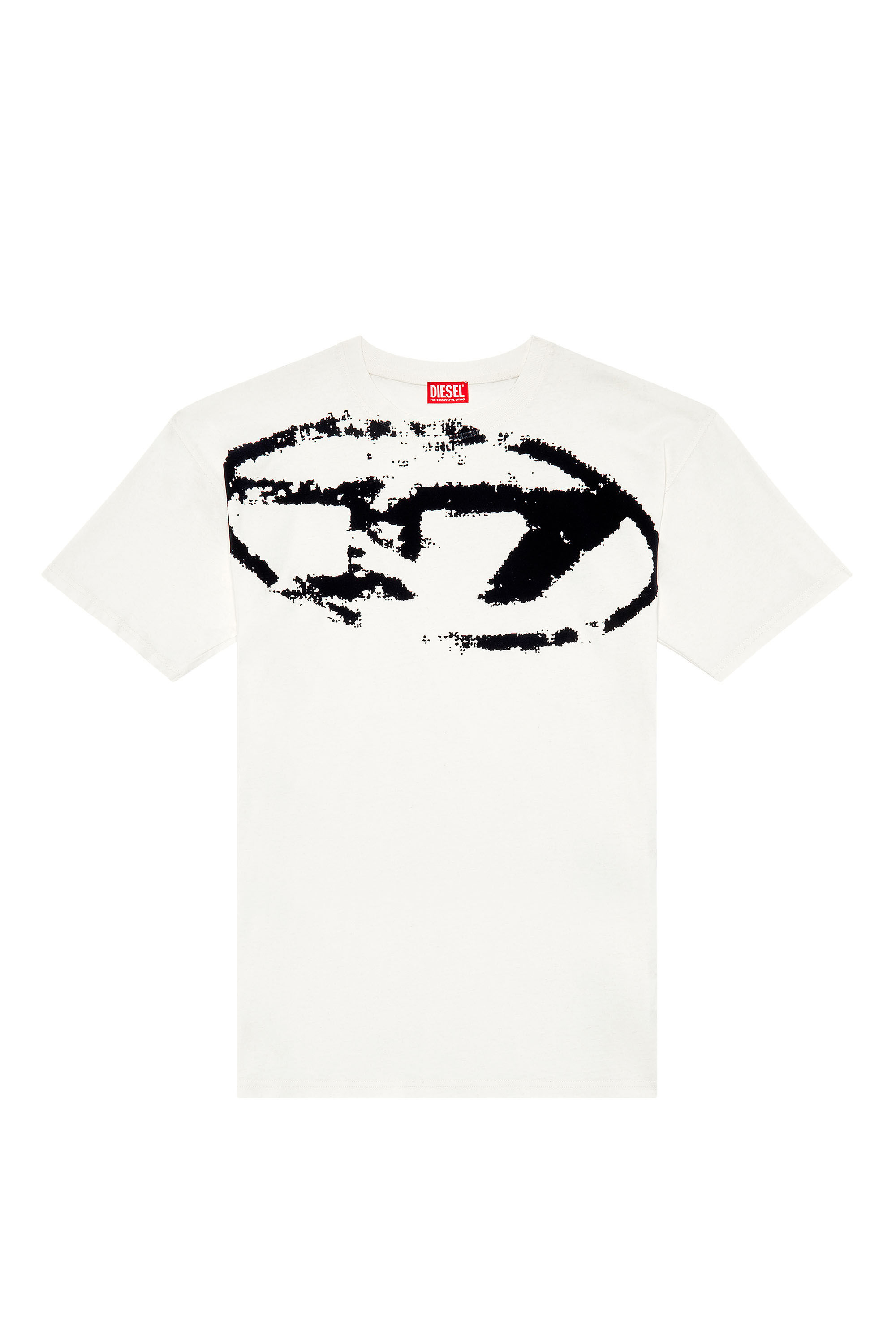 洗練されたデザイン DIESEL Tシャツ ブリーチ加工 Tシャツ XL