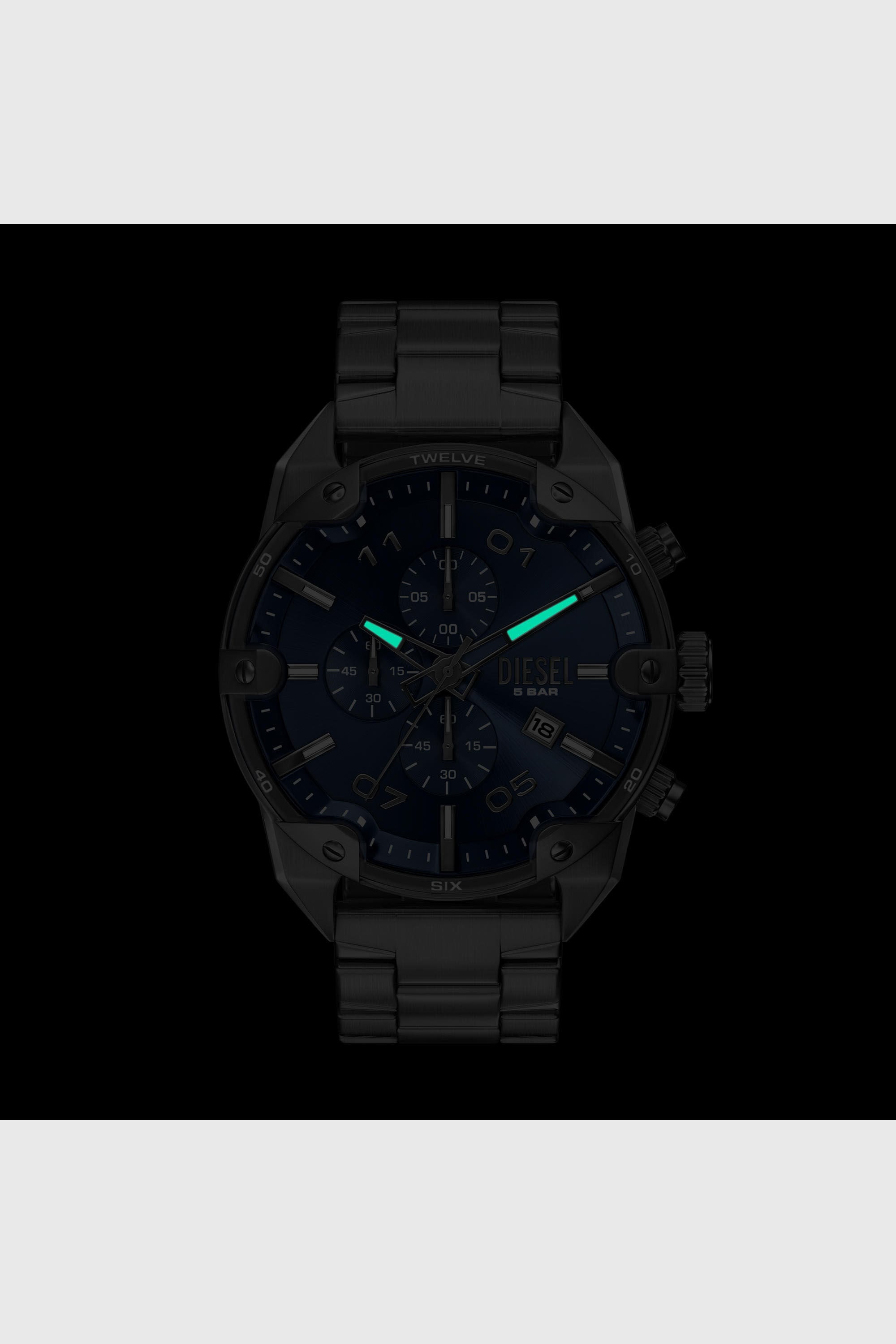 Diesel - DZ4724 WATCH, Male's 時計 in ダークグレー - 6