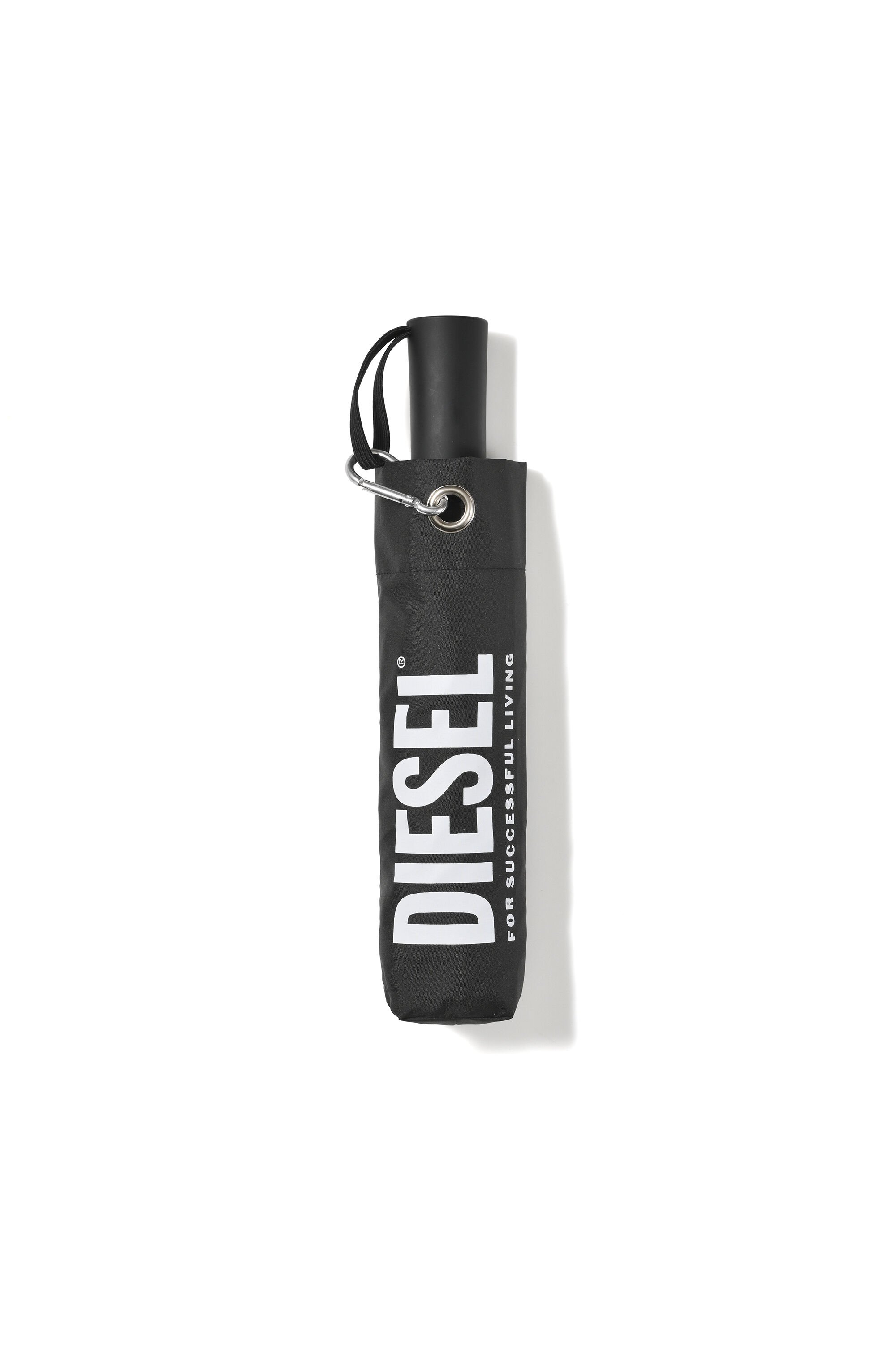 Diesel - FOLDING UMBRELLA(BLACK), Unisex's FOLDING UMBRELLA(BLACK) in ブラック - 2