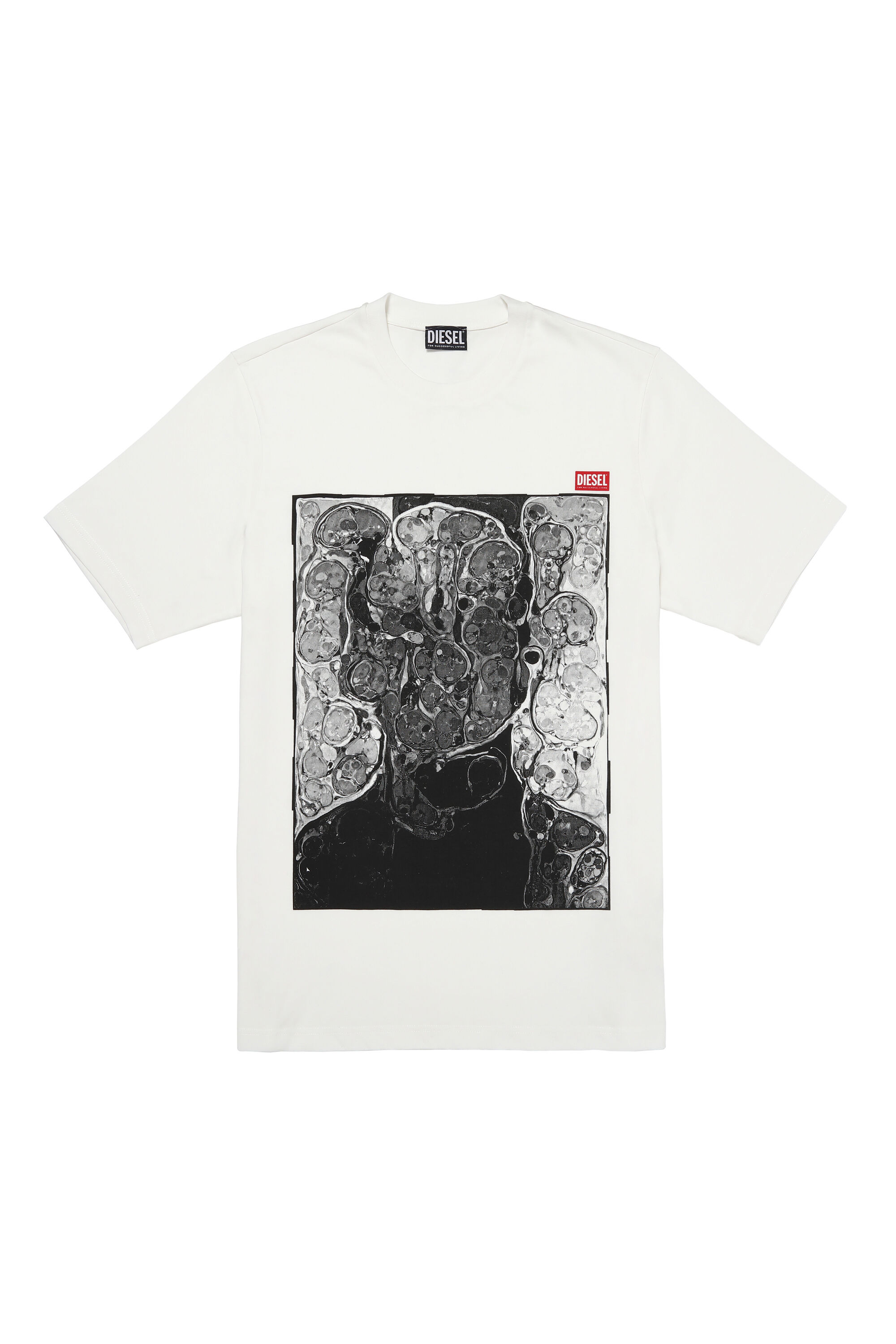 【関送無料】 Diesel Just L6 アートワーク ディーゼル Tシャツ T-JUST-OD TシャツロゴオーバルD｜ブラック｜メンズ｜DIESEL