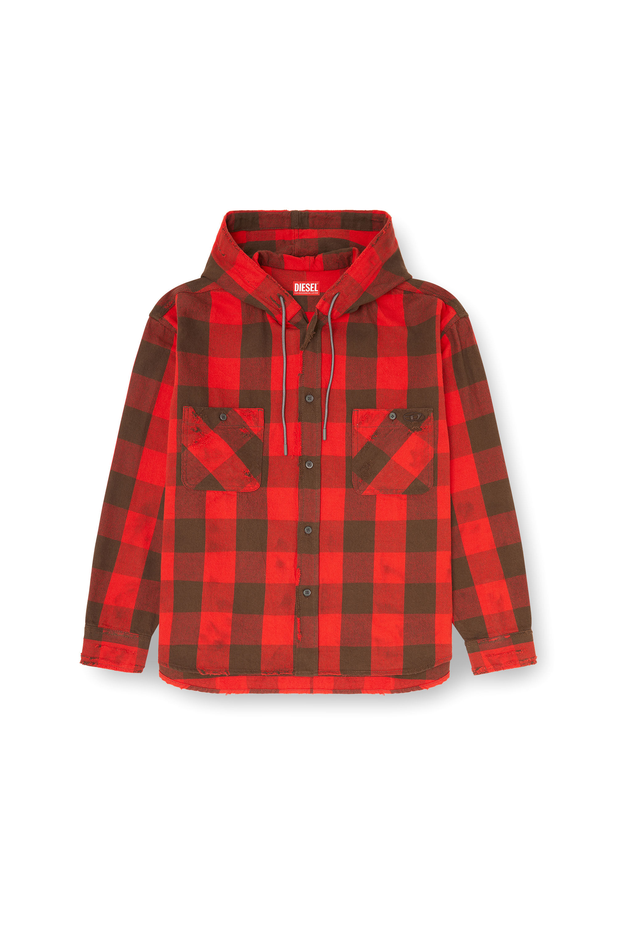 Diesel - S-DRUM-HOODY, Male's シャツ in null - 2
