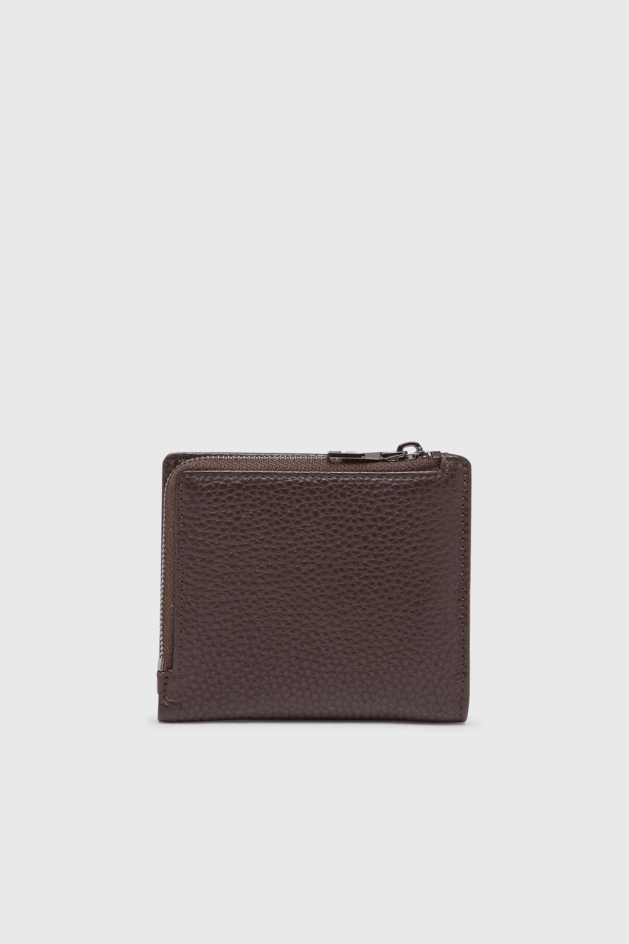 Diesel - HISSU EVO BI FOLD ZIP L, Male's 二つ折りウォレット in ブラウン - 2