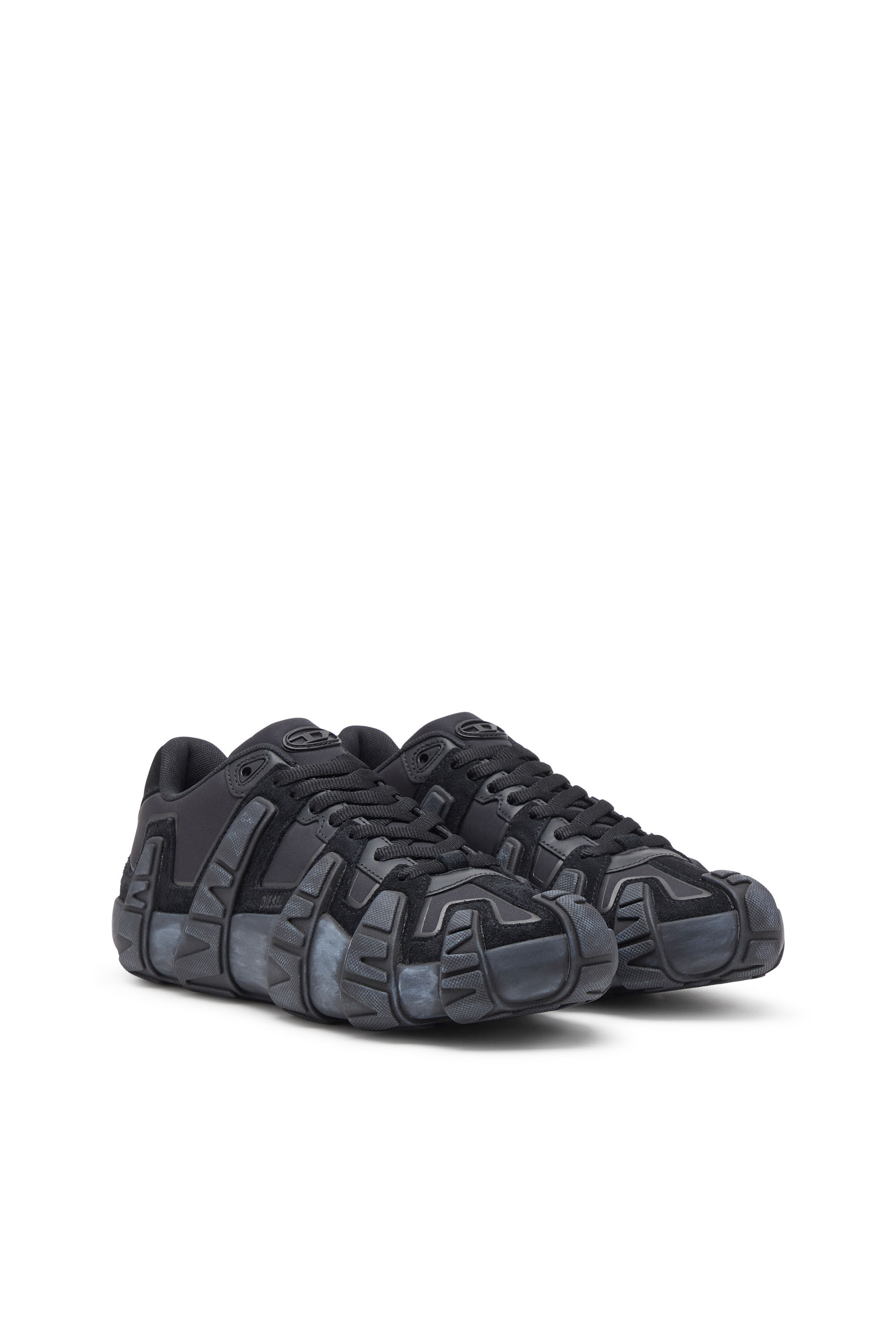 Diesel - S-D-GRIFFE LOW, Male's スニーカー in ブラック/ブルー - 3