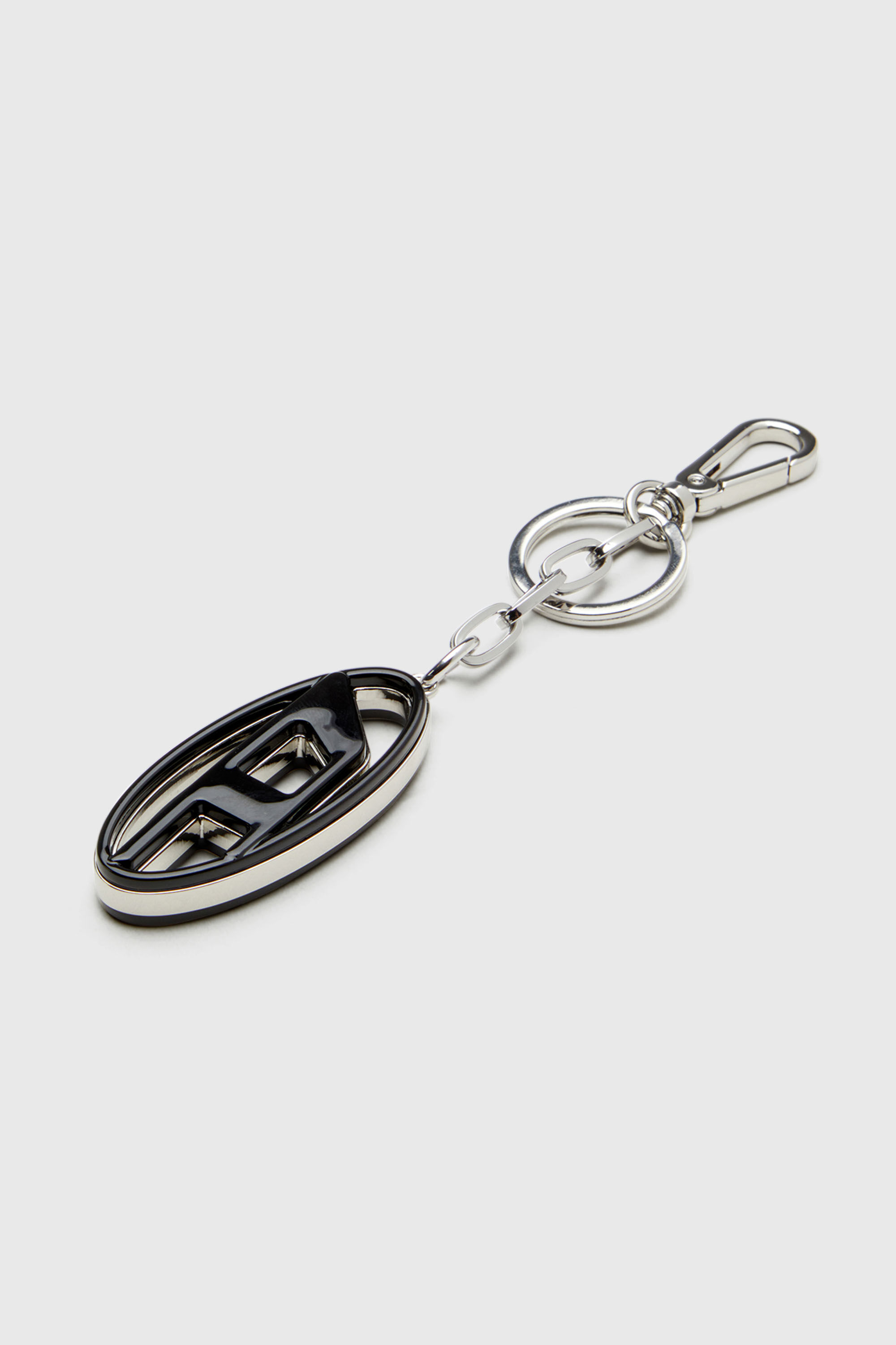 洗練されたデザイン　DIESEL CAGE-D LAYER X10293 CAGE-D LAYER キーチャーム｜ブラック｜メンズ｜DIESEL