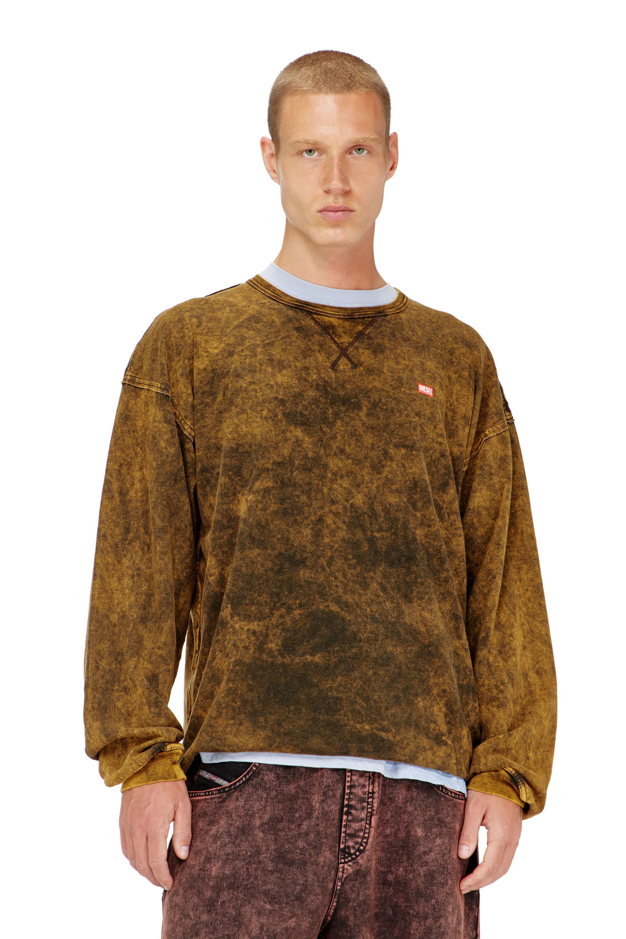 Diesel - T-BOXT-LS-RAW, Male's 長袖Tシャツ in null - 3