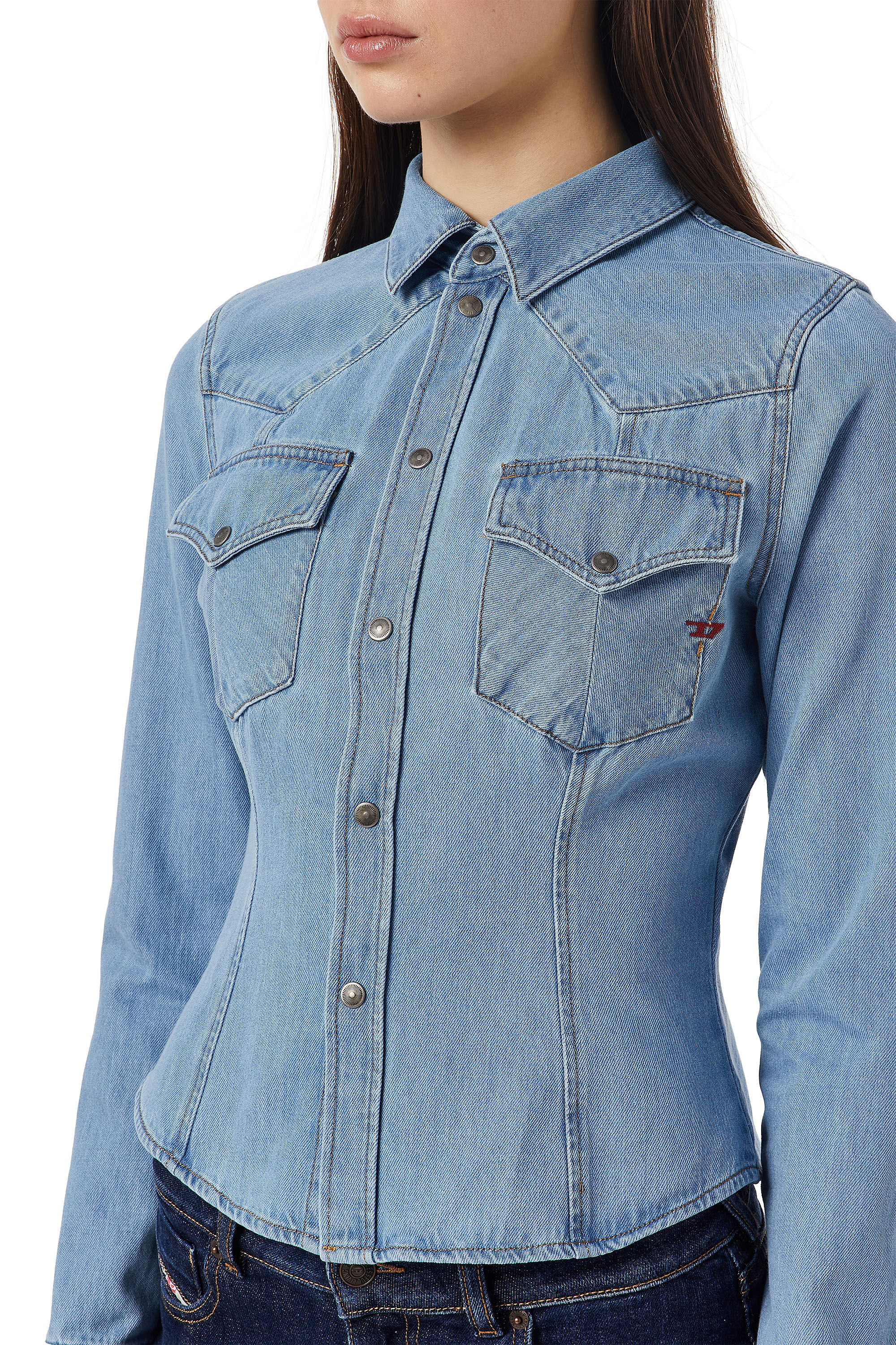Diesel - DE-RIN WESTERN SHIRT,  - Image 4