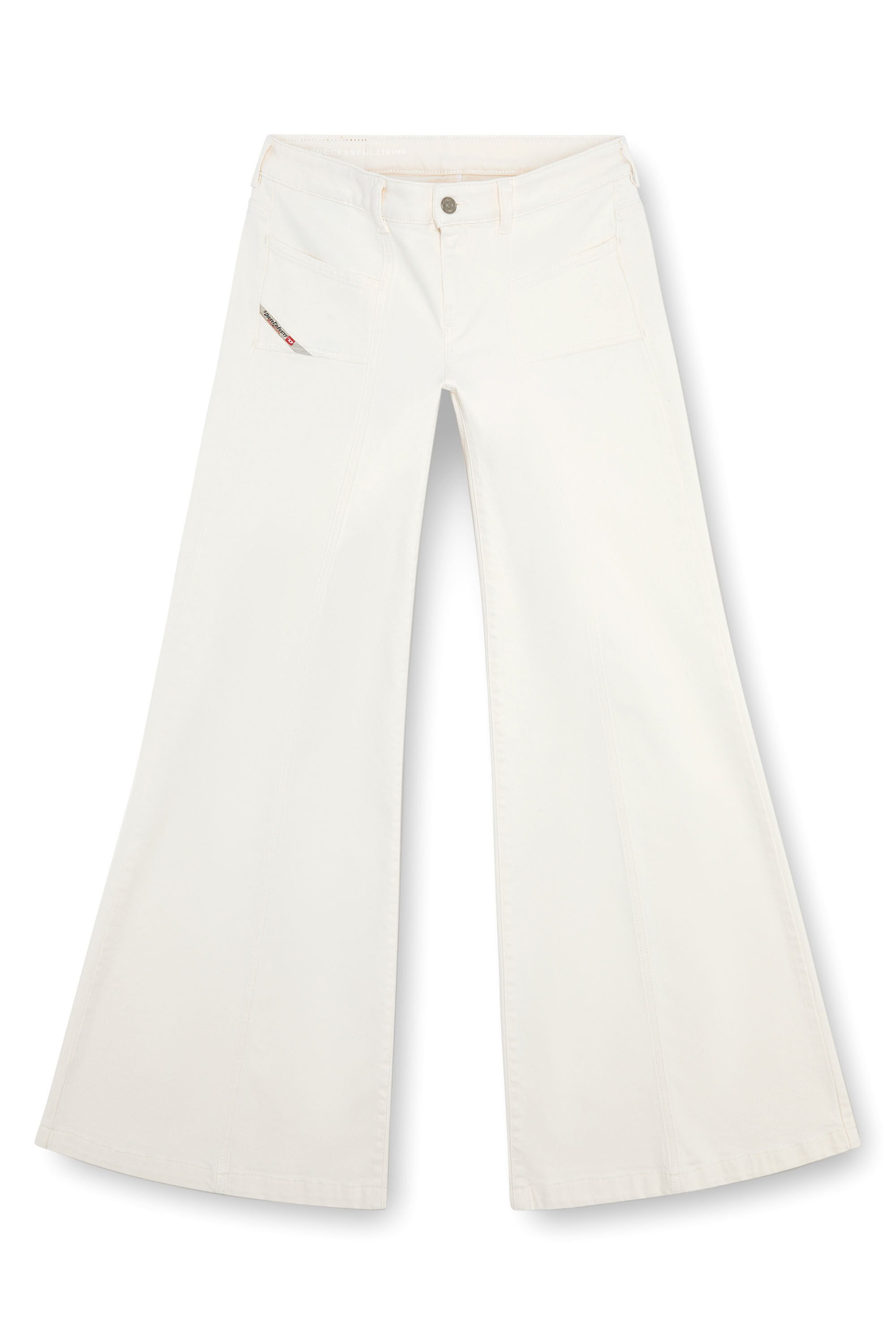 Diesel - Female's Flare Jeans D-Akii 09J68, ホワイト - 2
