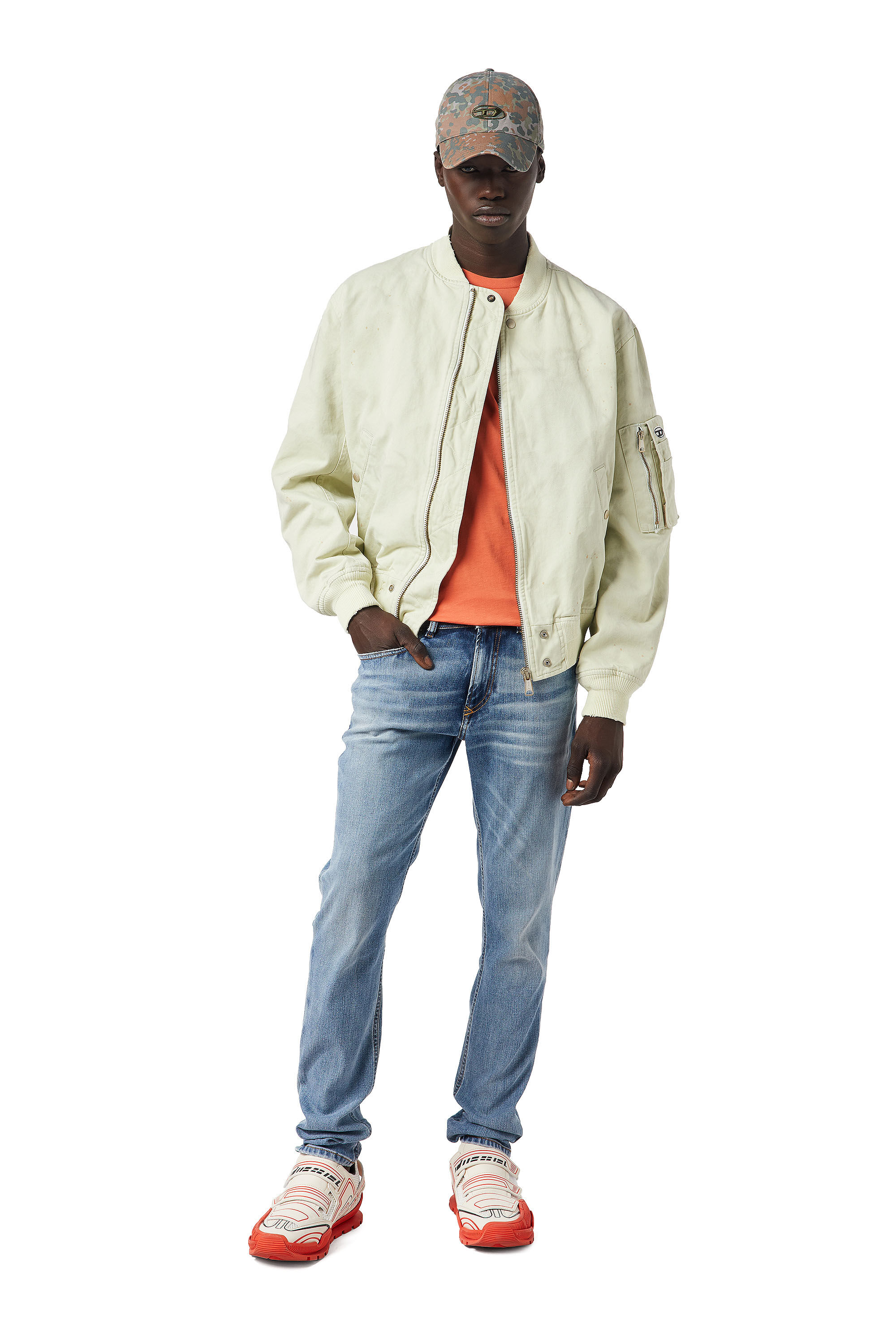 Diesel - 1979 Sleenker 09B66 Skinny Jeans, ライトブルー - Image 1