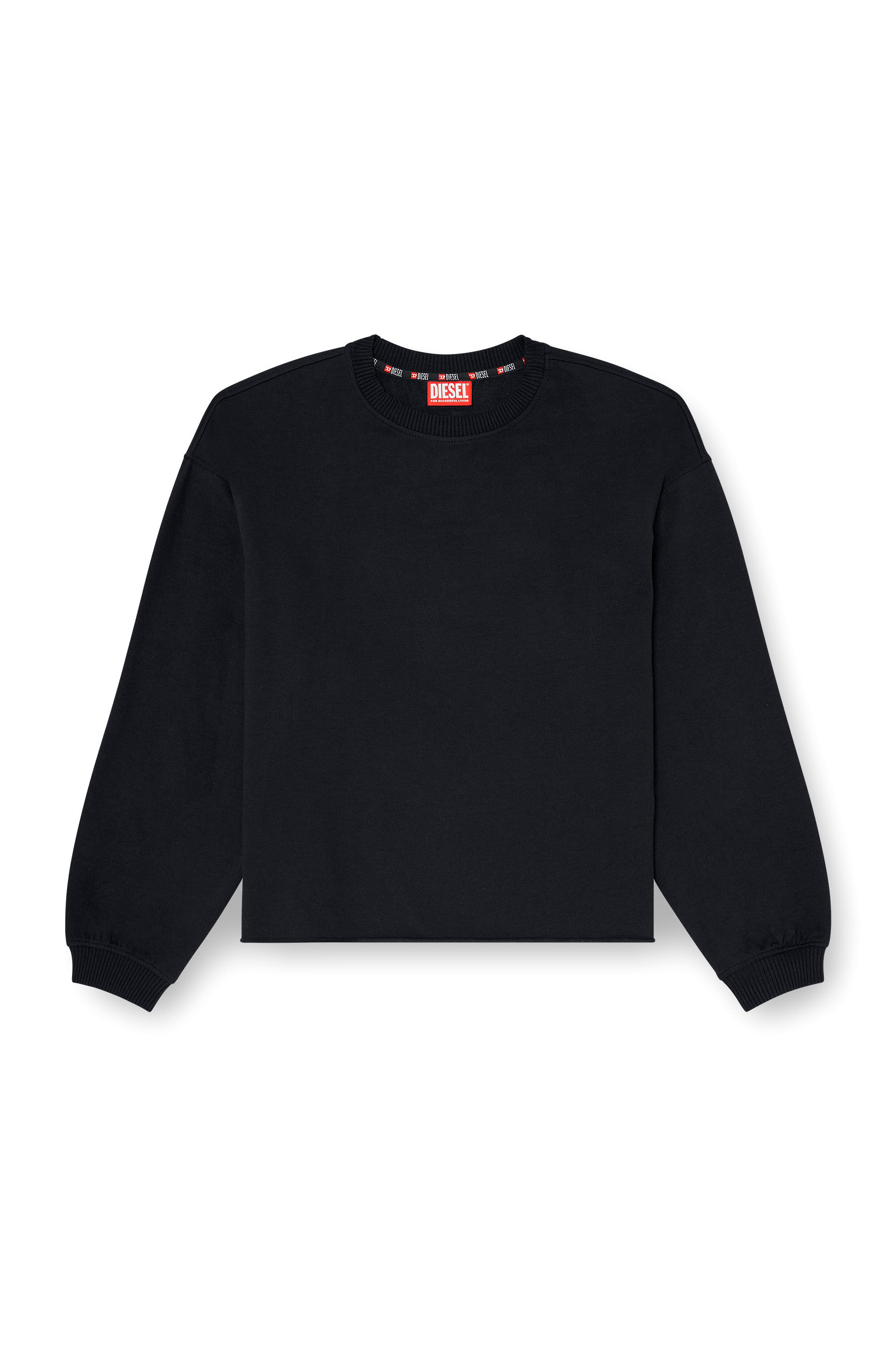 Diesel - PATRICIA-D-CORE, Female's プルオーバースウェット in ブラック - 2