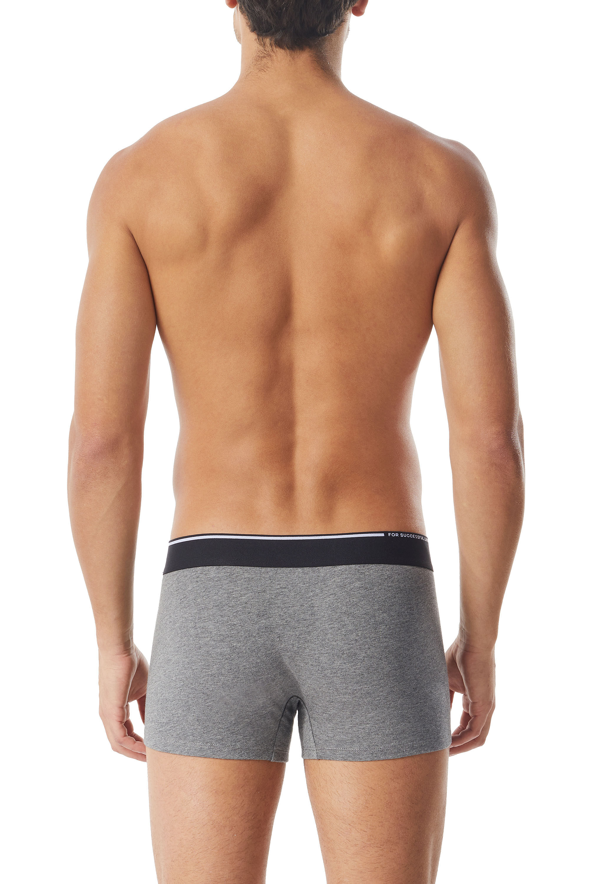 Diesel - UMBX-DAMIENTWOPACK, Male's ボクサーパンツ 2枚セット in ブラック/グレー - 3