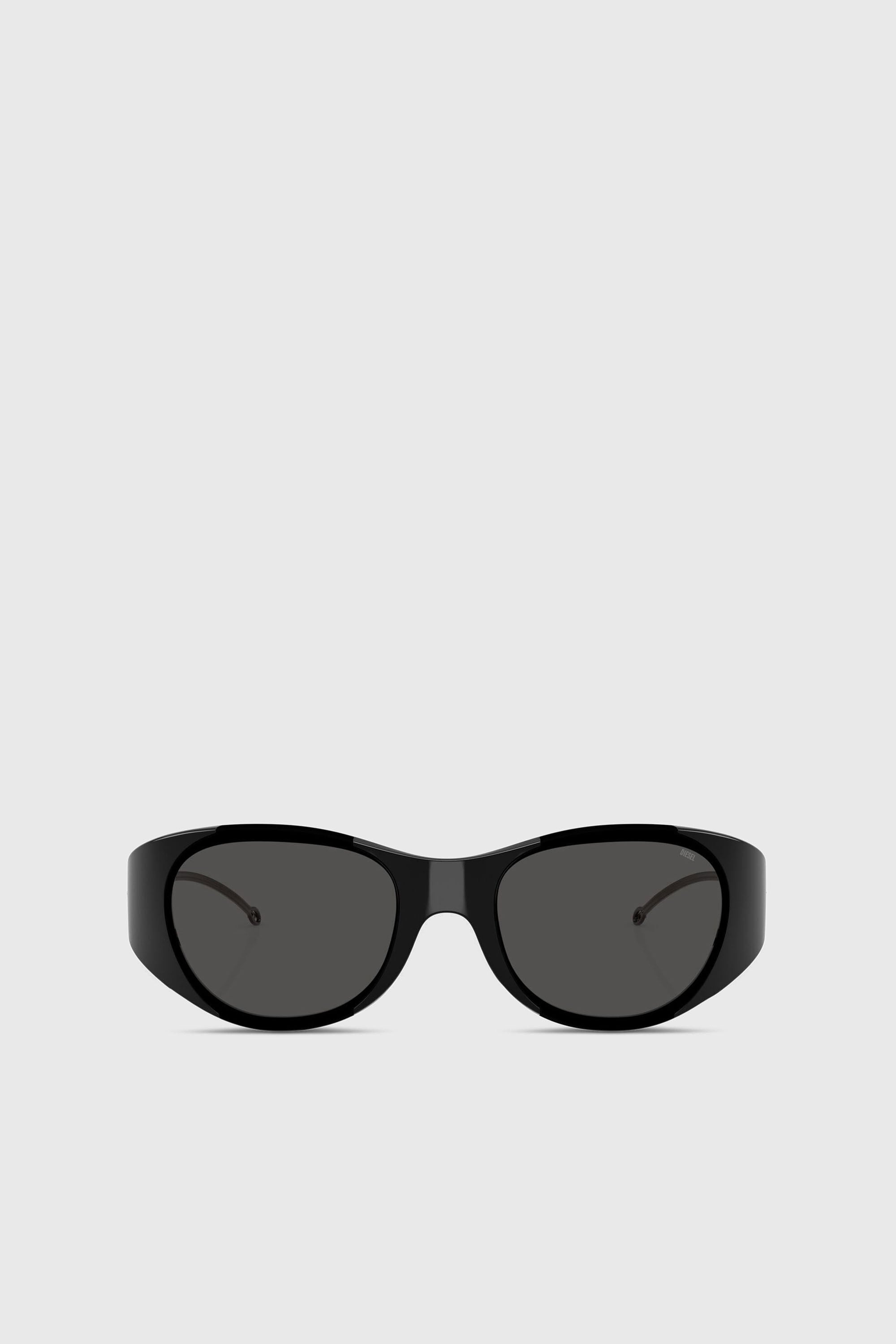 Diesel - 0DL3003, Unisex's Iconic oval sunglasses in ダークグレー - 1